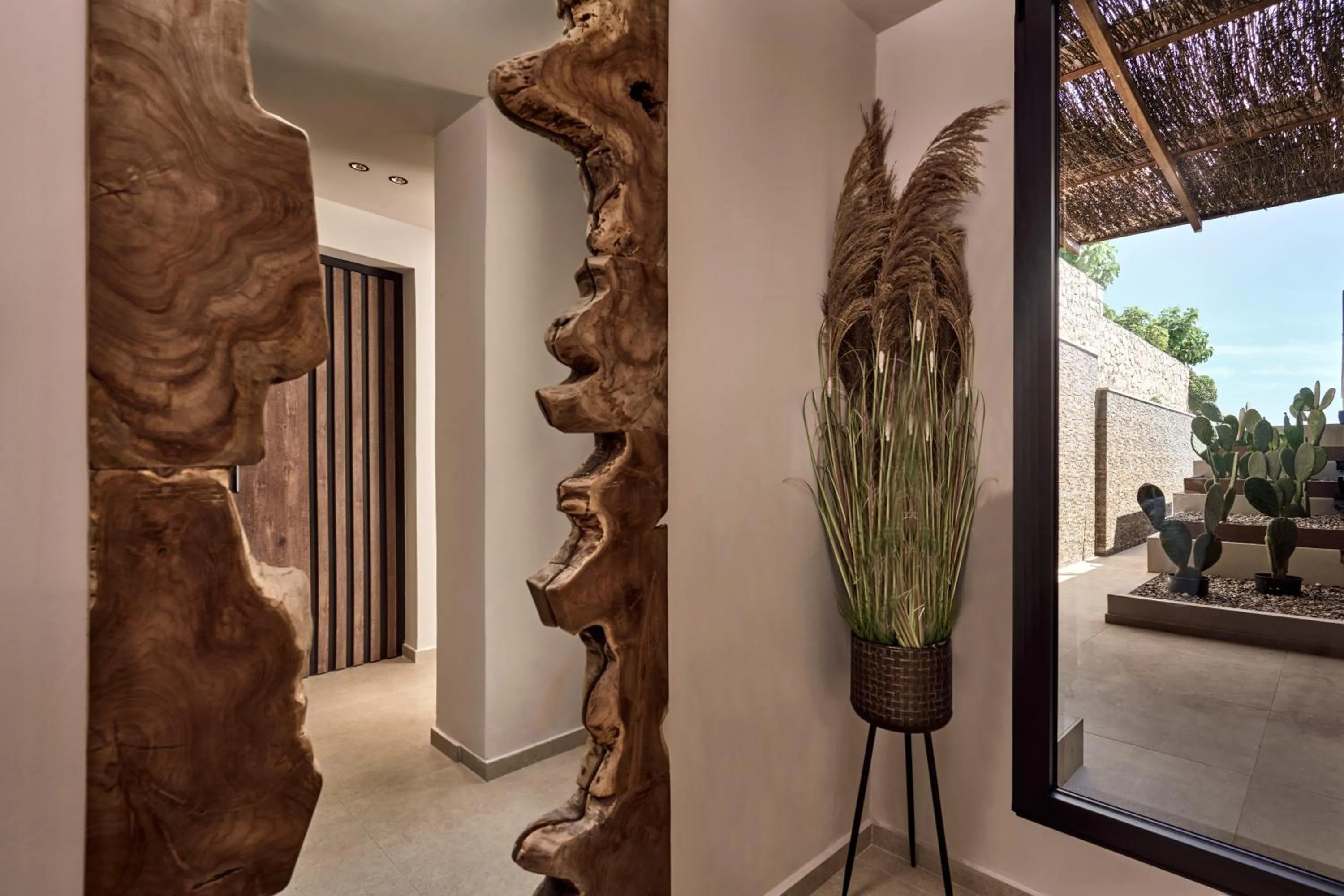 Decorative detail in SEA ZANTE Luxury Beachfront Retreat