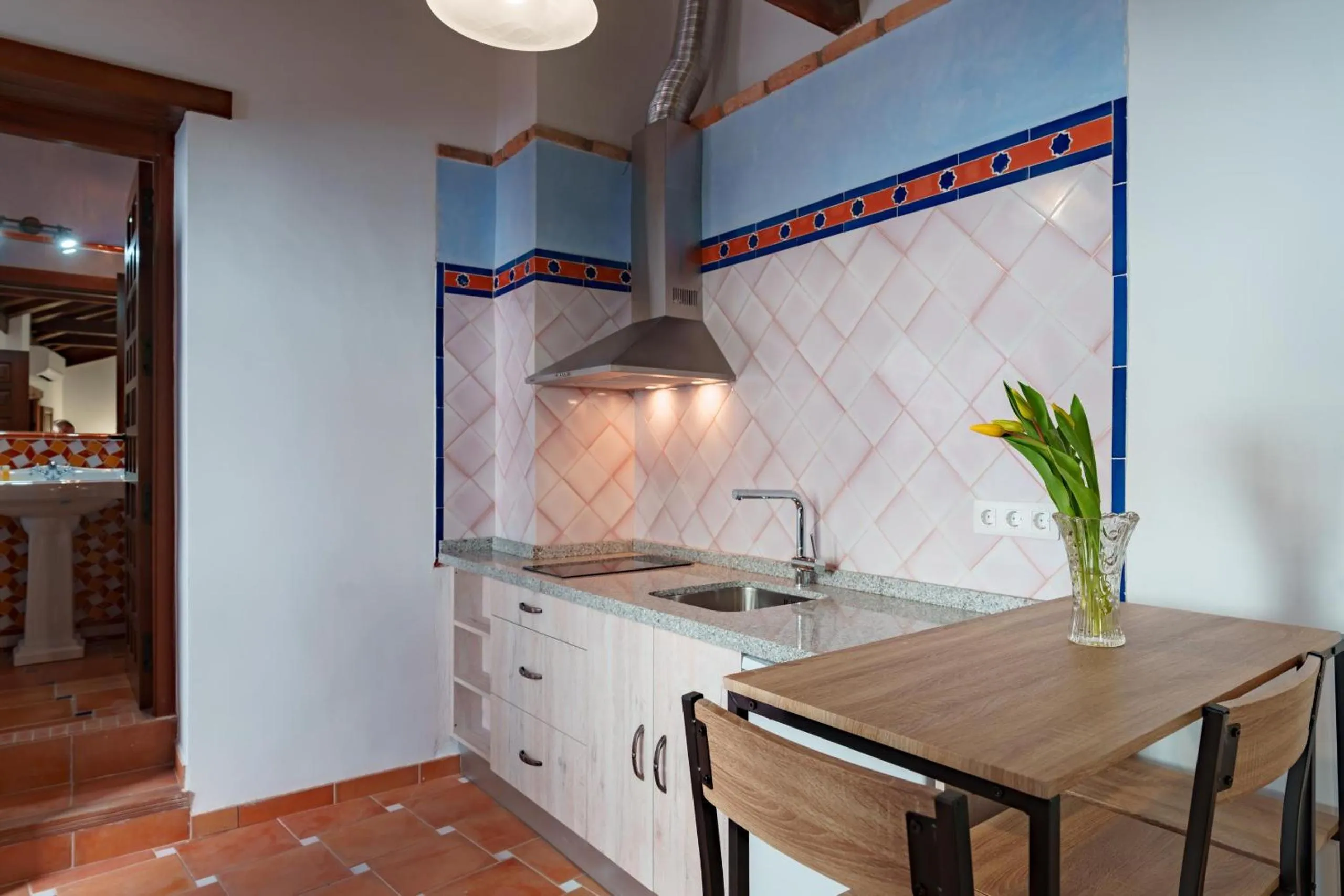 Kitchen or kitchenette in SUITES CASA DE LAS COLUMNAS