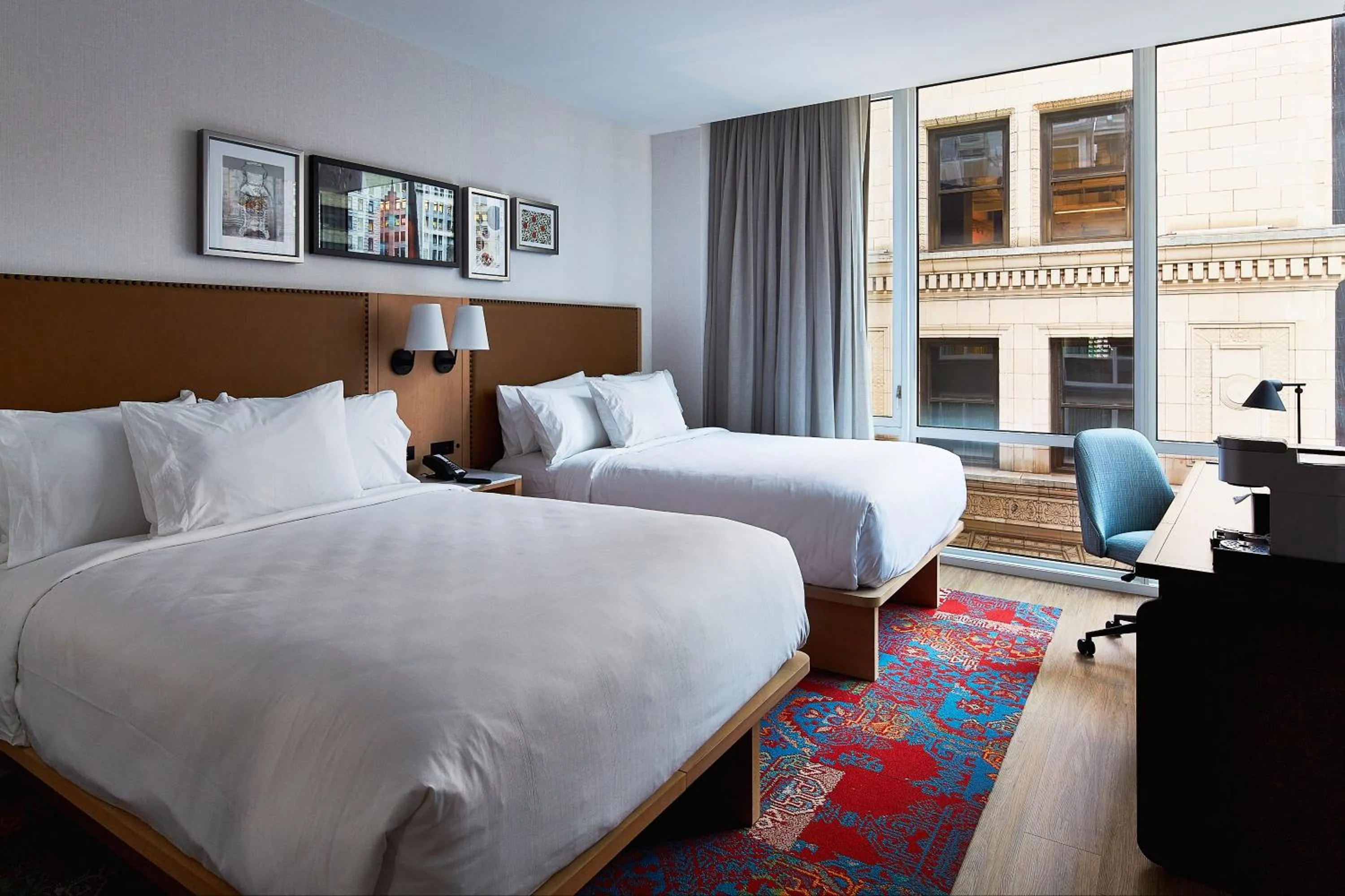 Bedroom, Bed in Hotel Indigo NYC Financial District by IHG
