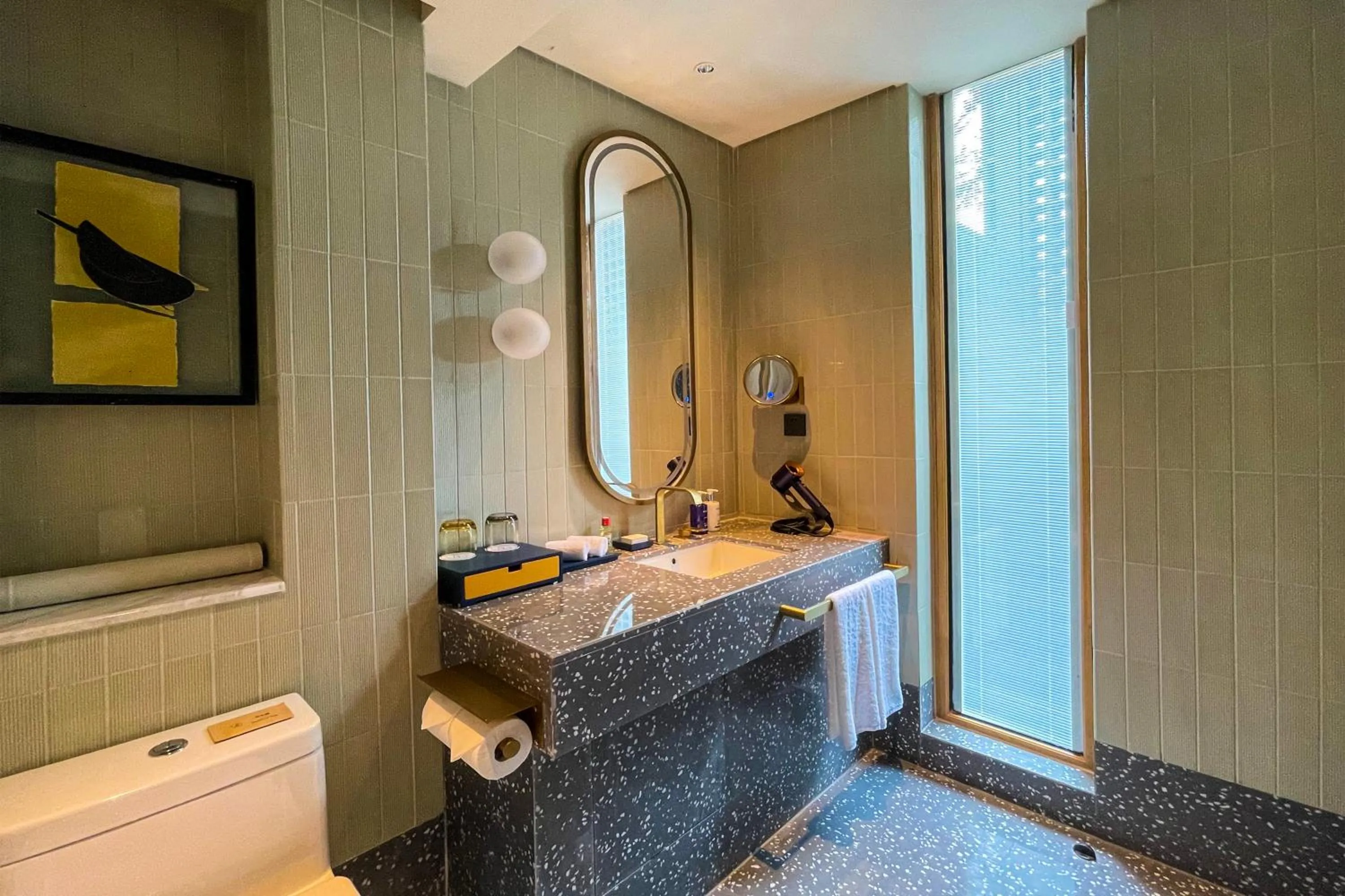 Bathroom in voco Nanjing Garden Expo by IHG