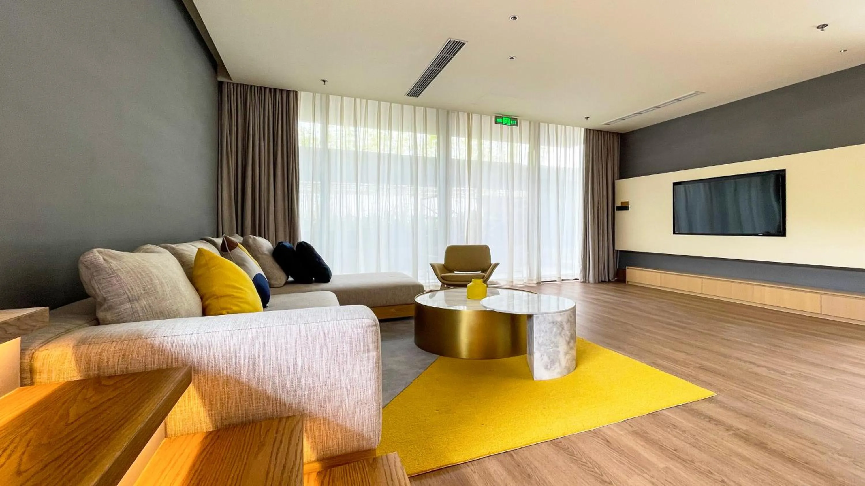 Living room in voco Nanjing Garden Expo by IHG