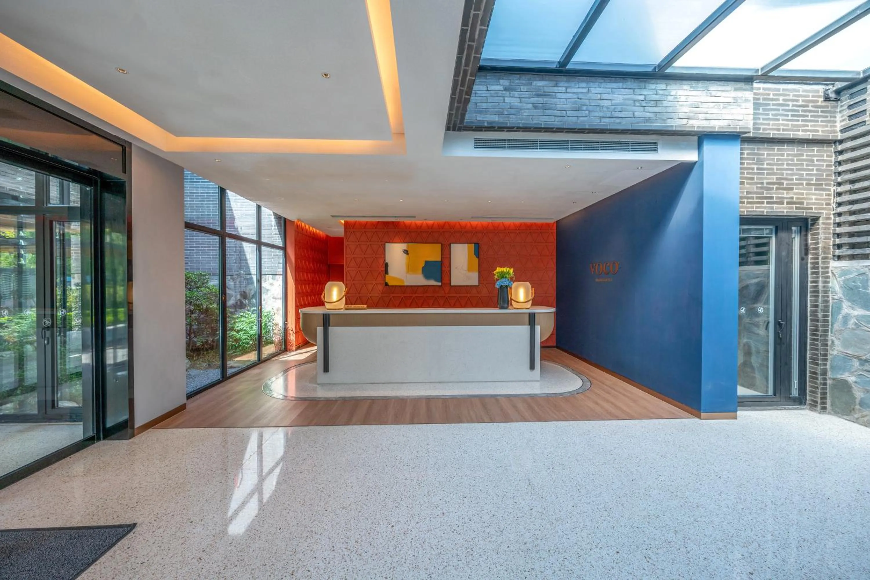 Lobby or reception in voco Nanjing Garden Expo by IHG