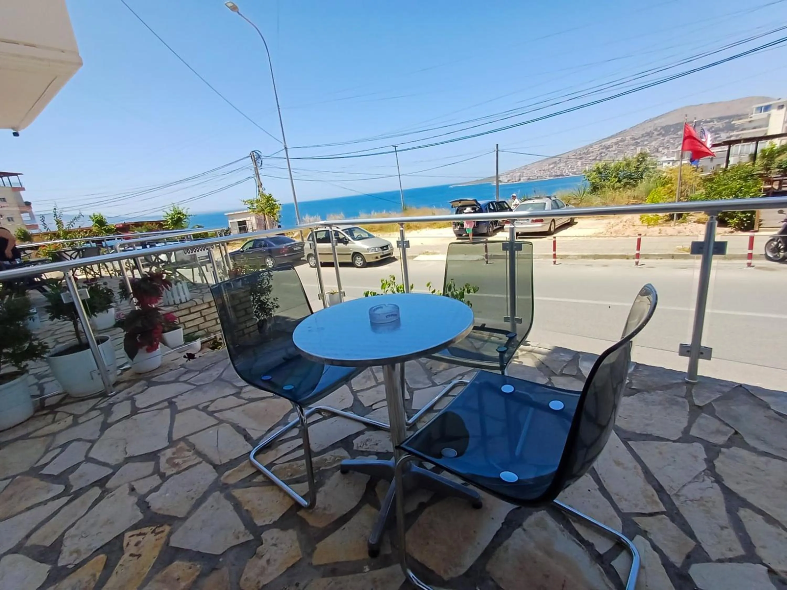 Patio in Hotel Sherifi