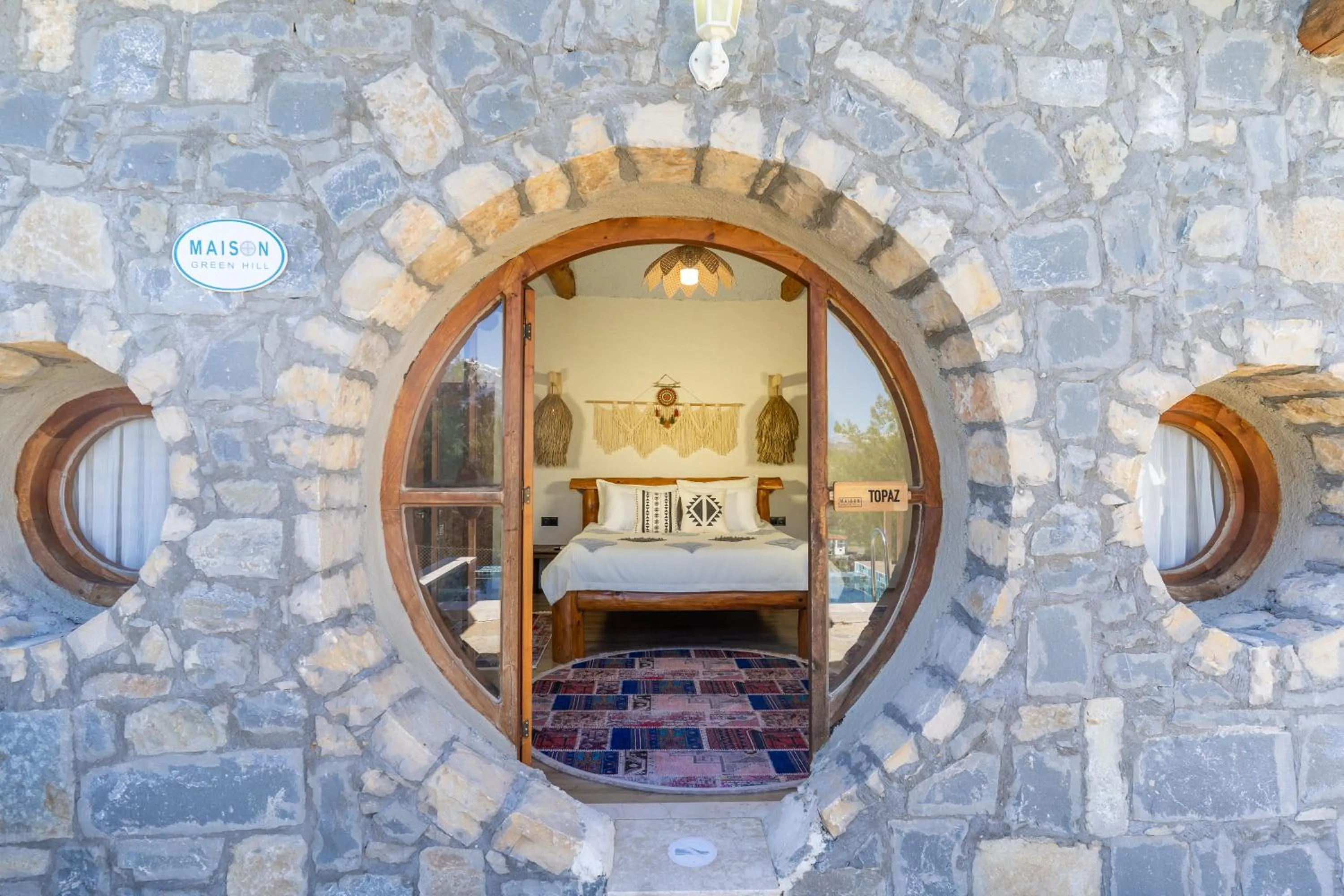 Photo of the whole room, Bed in Maison Green Hill Hobbit Villas & Boutique Hotel