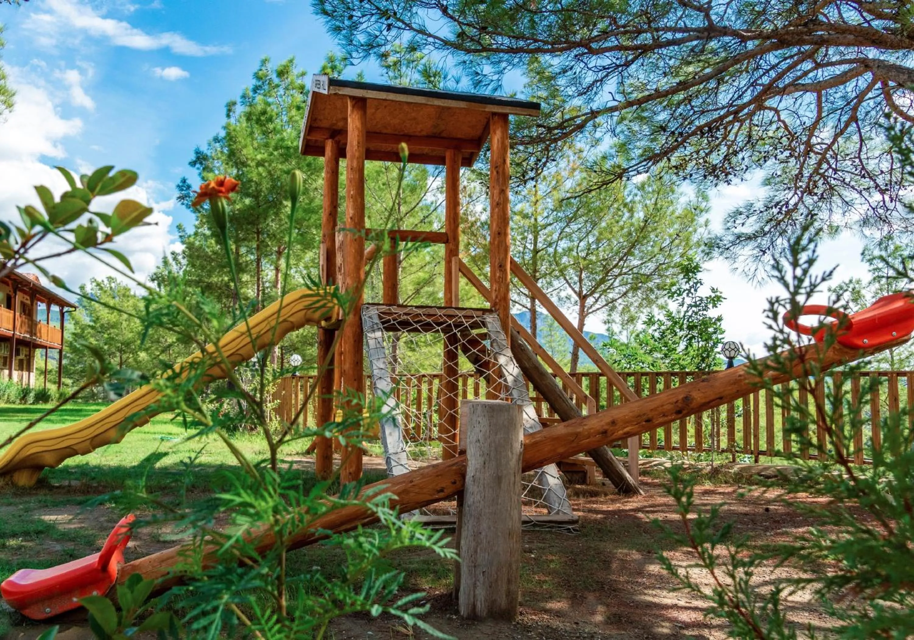 Children play ground in Maison Green Hill Hobbit Villas & Boutique Hotel