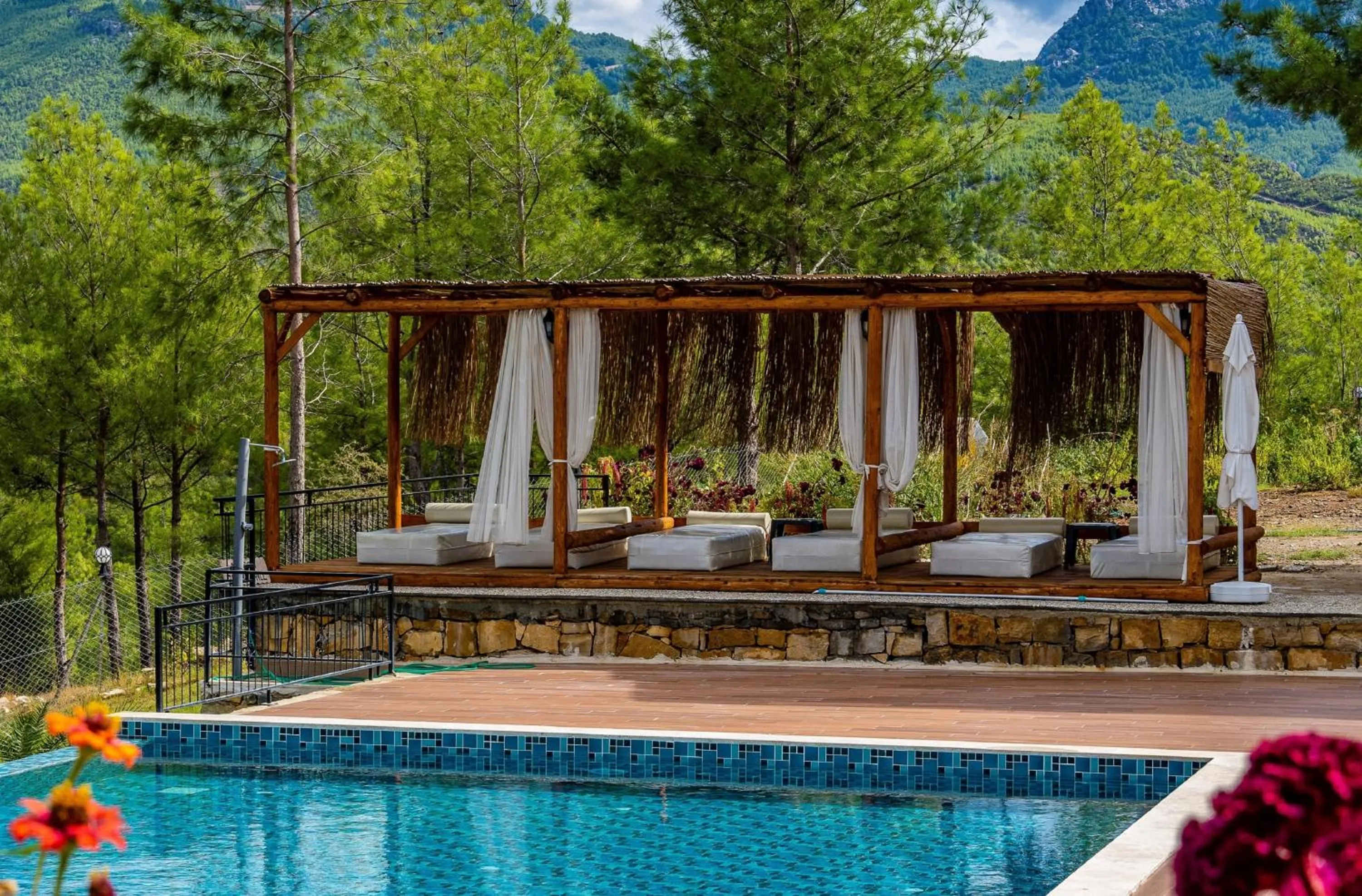 Swimming pool in Maison Green Hill Hobbit Villas & Boutique Hotel