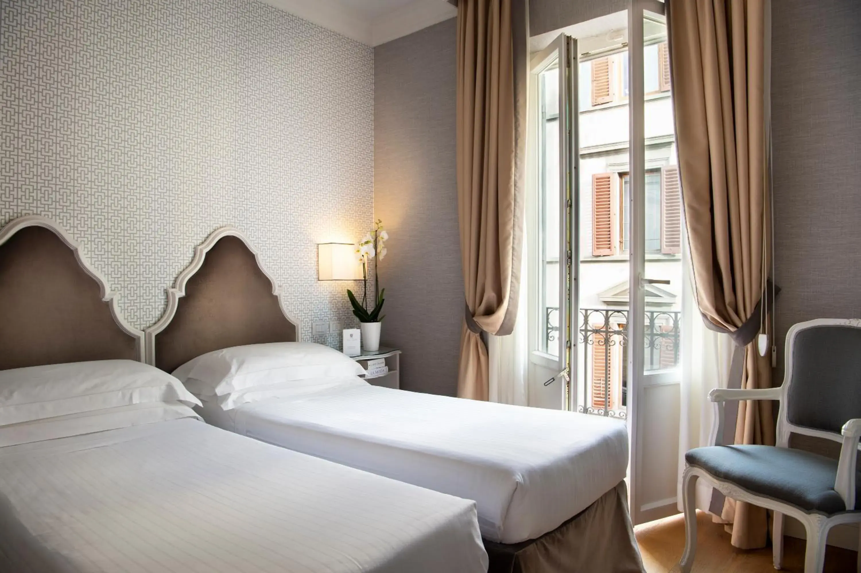 Bedroom, Bed in Hotel Rapallo Bedroom, Bed in Hotel Rapallo