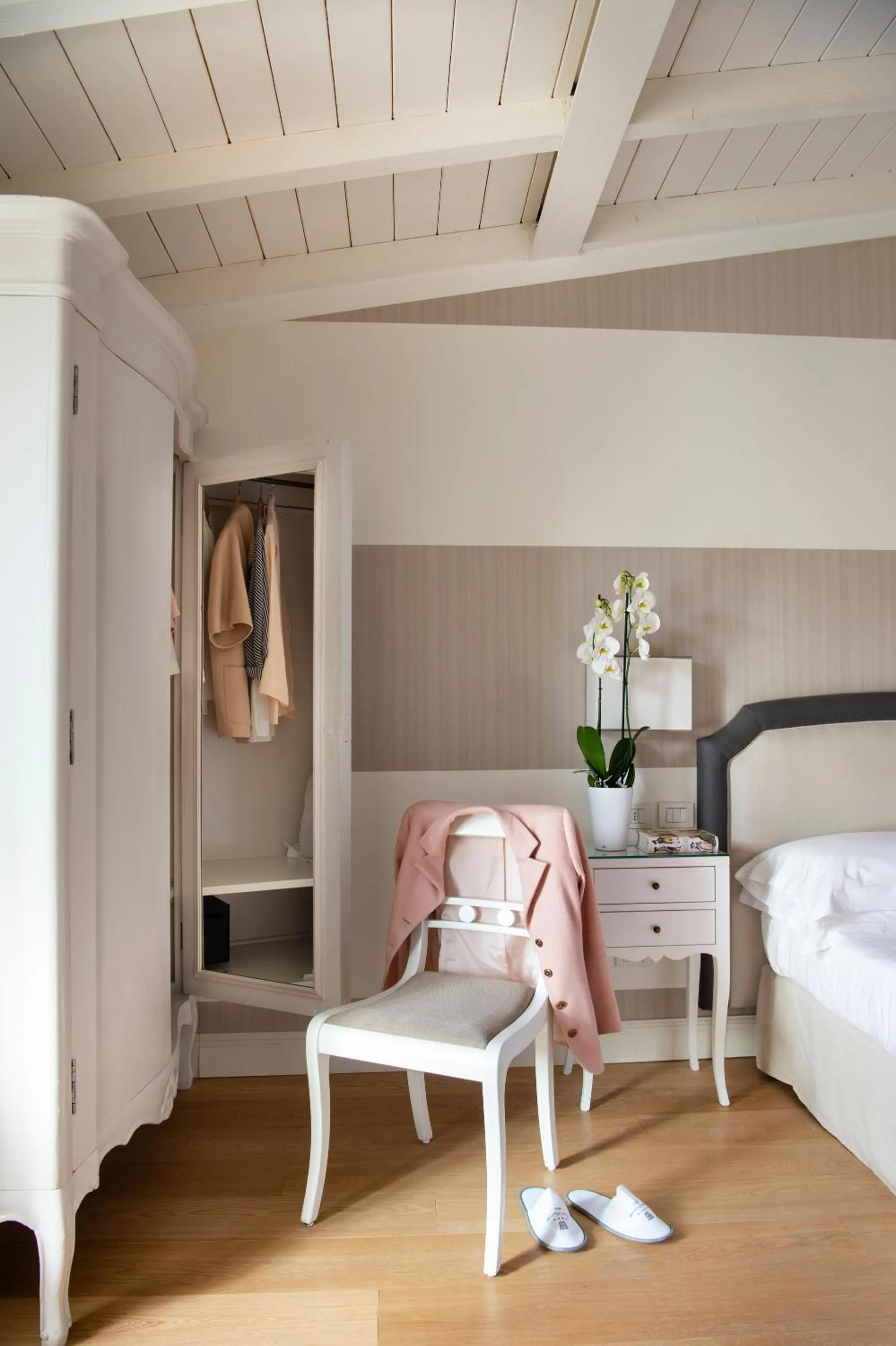 Bedroom, Bed in Hotel Rapallo