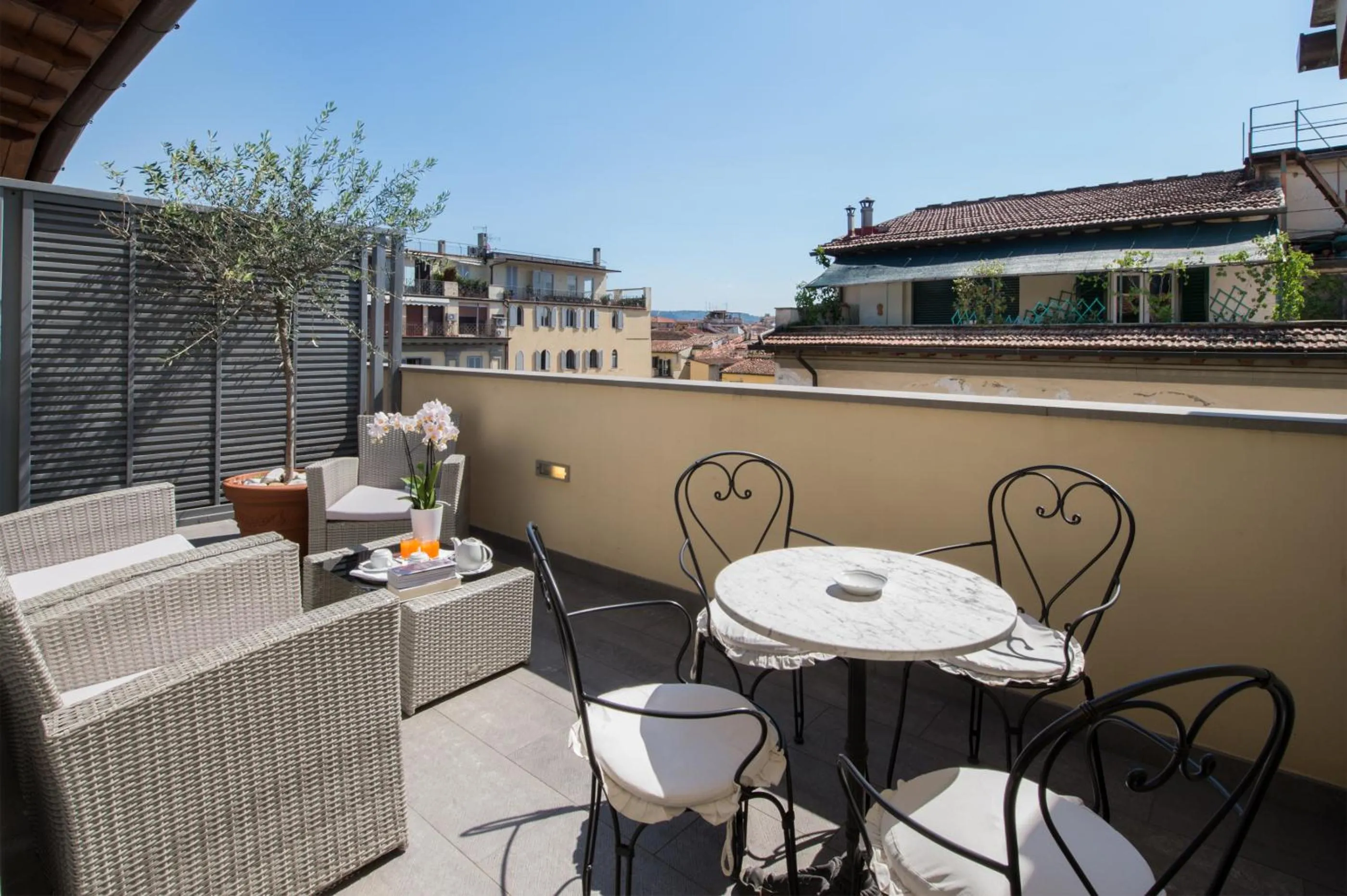 Balcony/Terrace in Hotel Rapallo