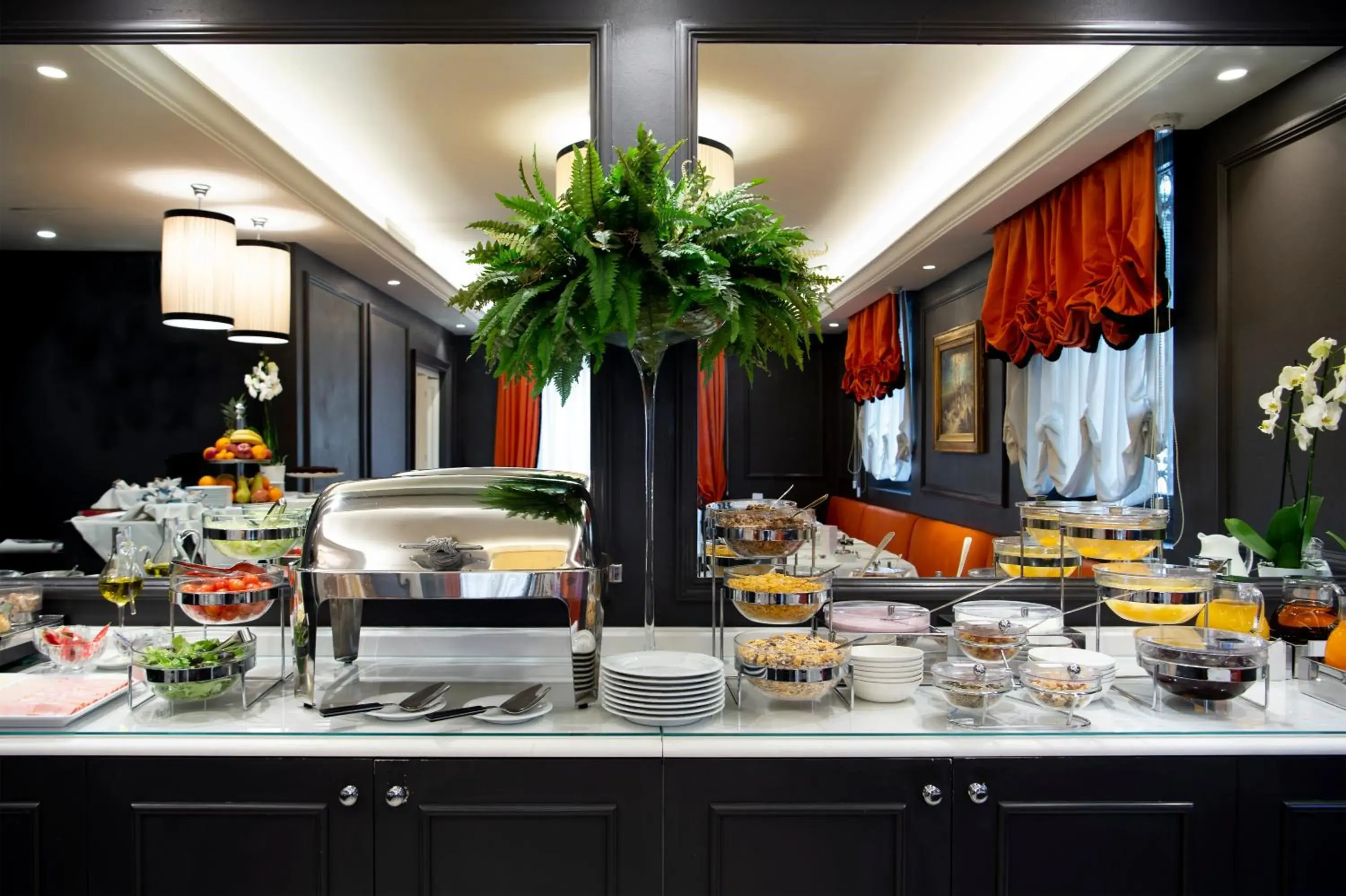 Buffet breakfast in Hotel Rapallo Buffet breakfast in Hotel Rapallo