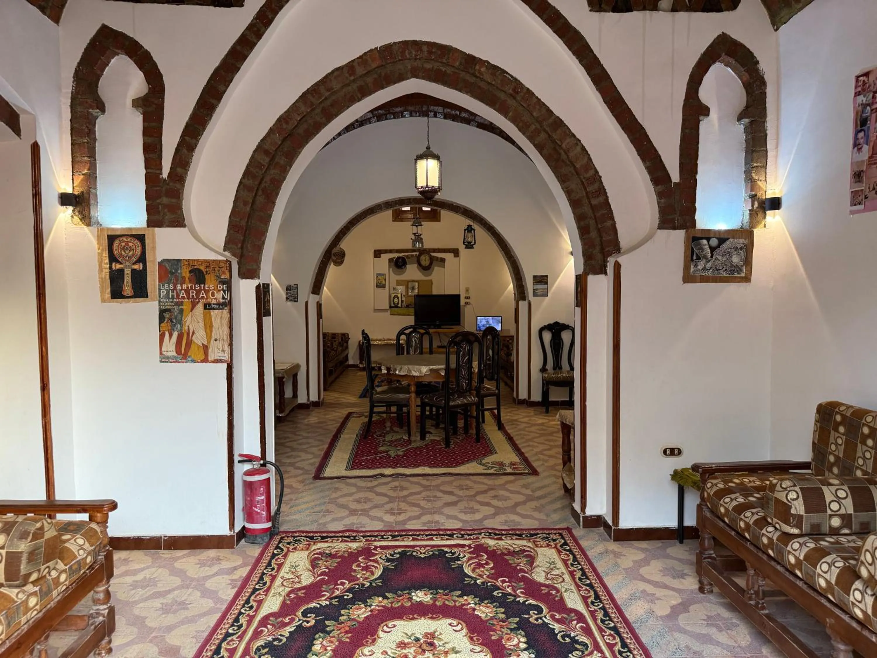 Living room in Luxor Villa Hatshepsut