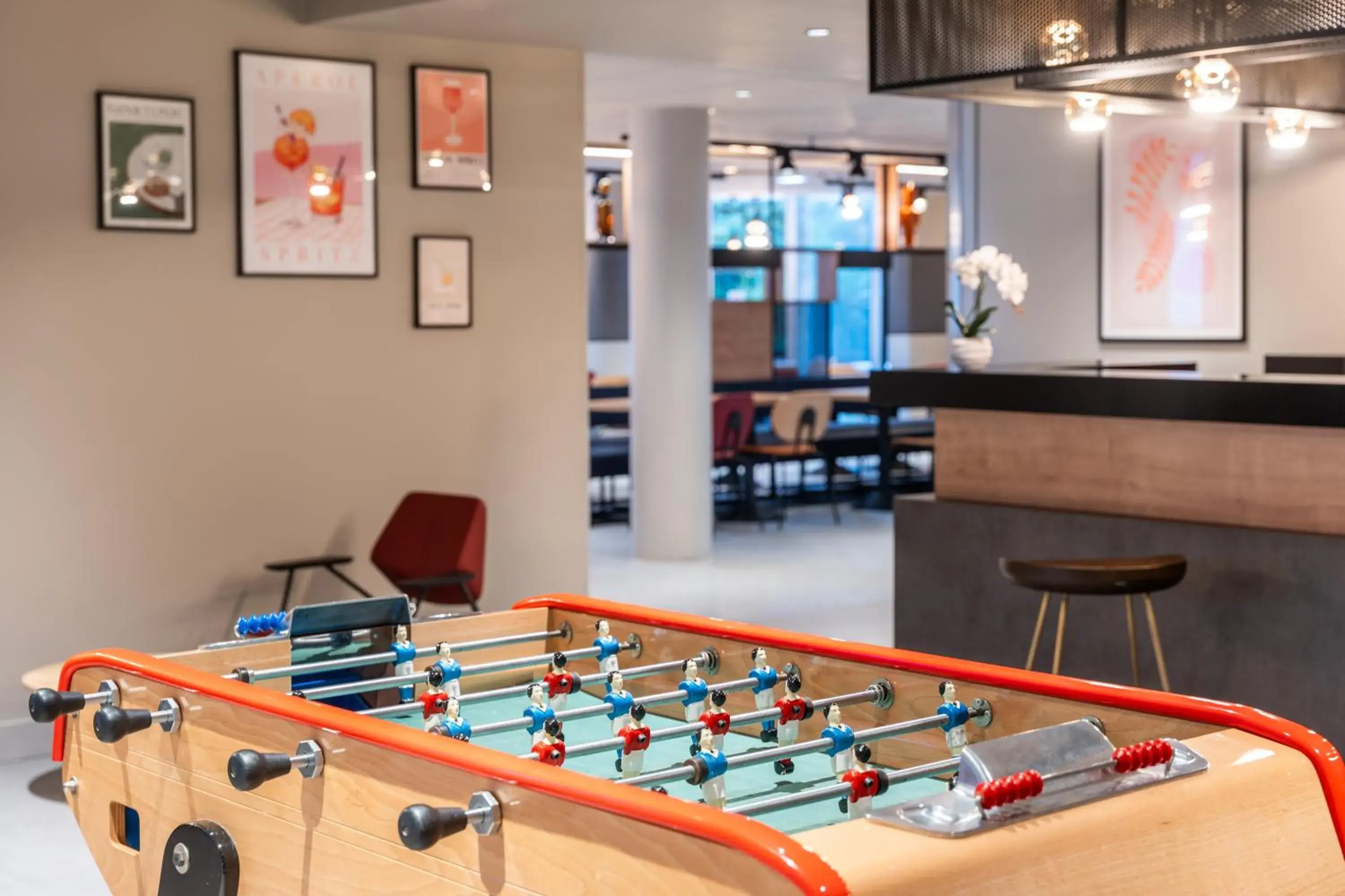 Lobby or reception in ibis Paris Nord Porte de Saint Ouen Lobby or reception in ibis Paris Nord Porte de Saint Ouen