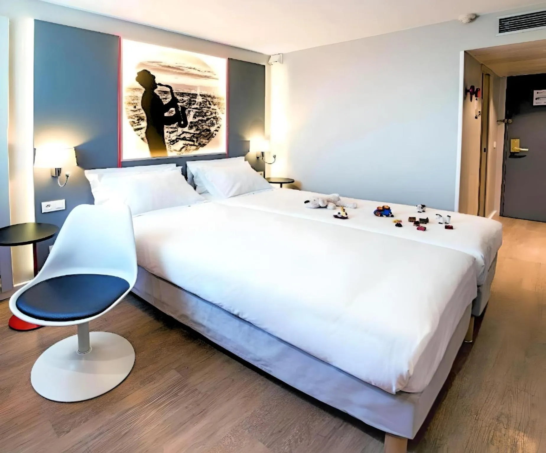 Bed in Hotel Inn Paris Nord Porte de Saint Ouen