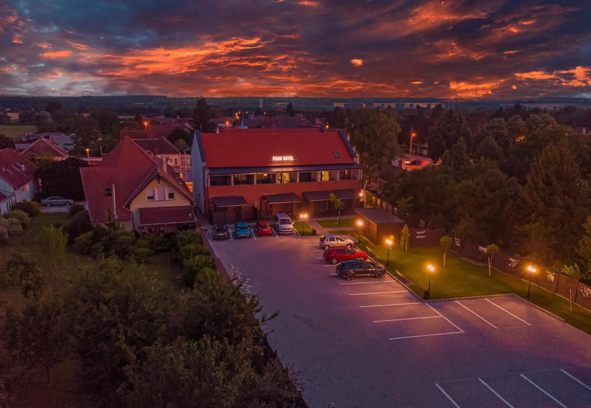 Property building in Park Hotel Bük-Bükfürdő