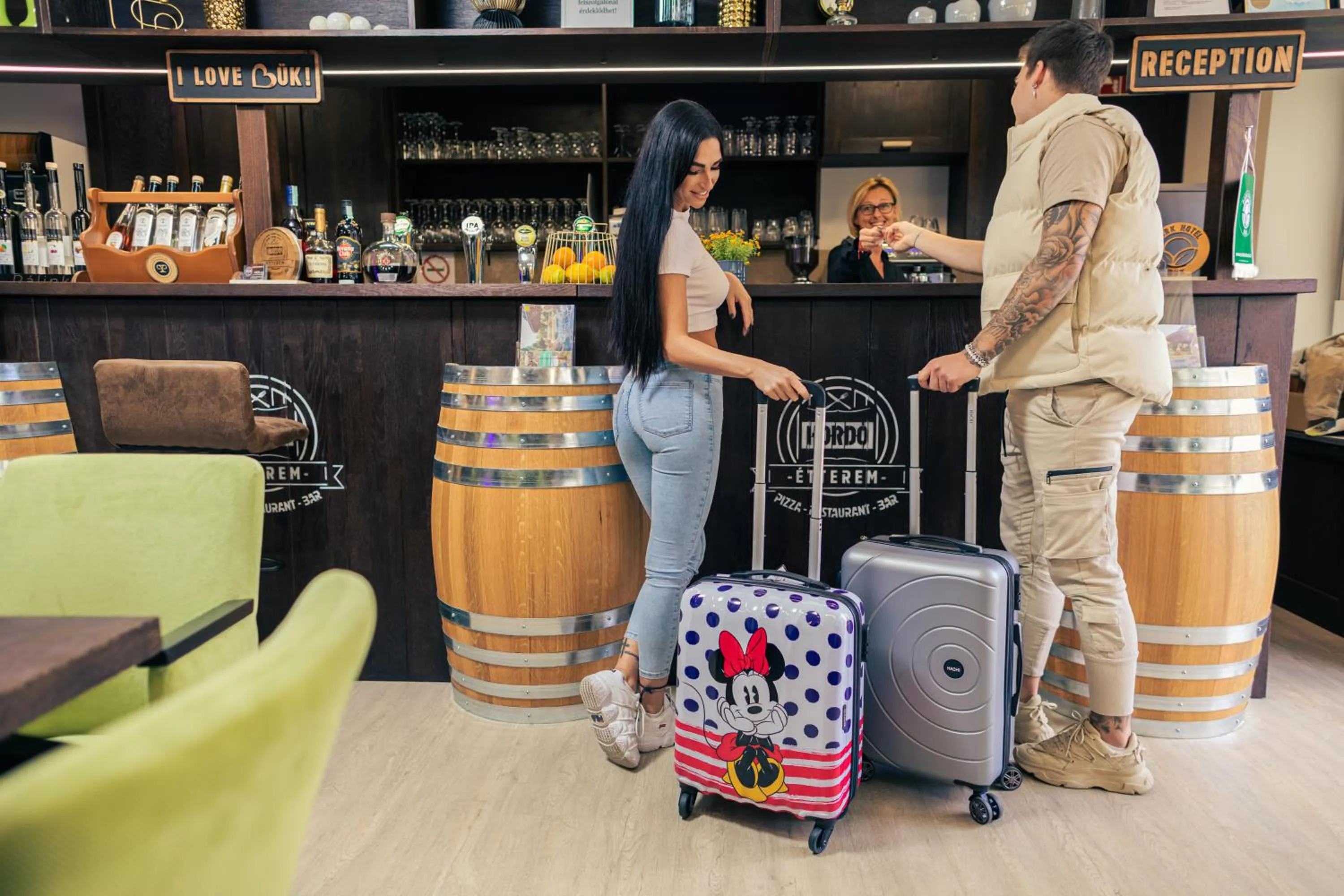 Lobby or reception in Park Hotel Bük-Bükfürdő