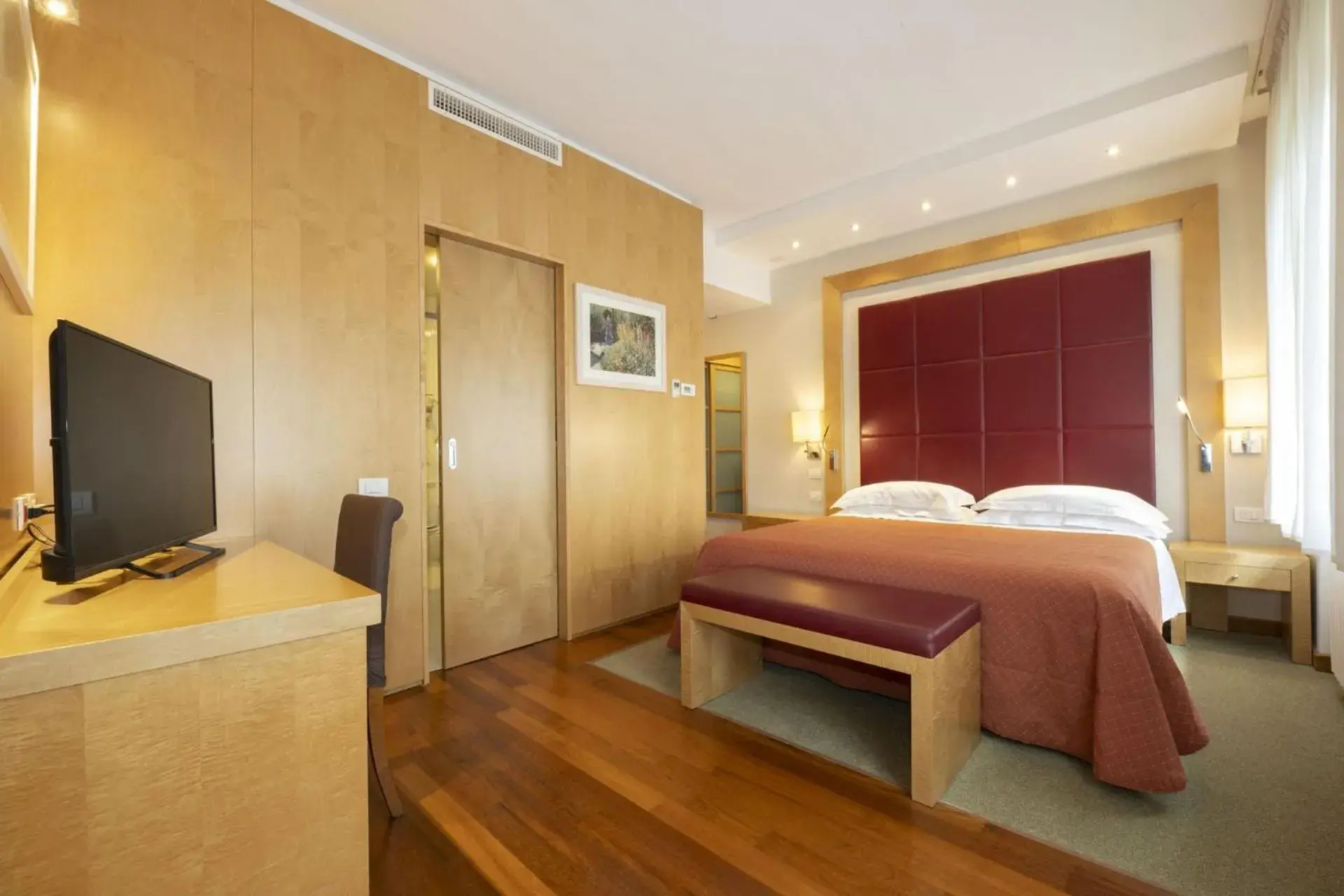 Bed in Hotel delle Rose Terme & WellnesSpa Bed in Hotel delle Rose Terme & WellnesSpa