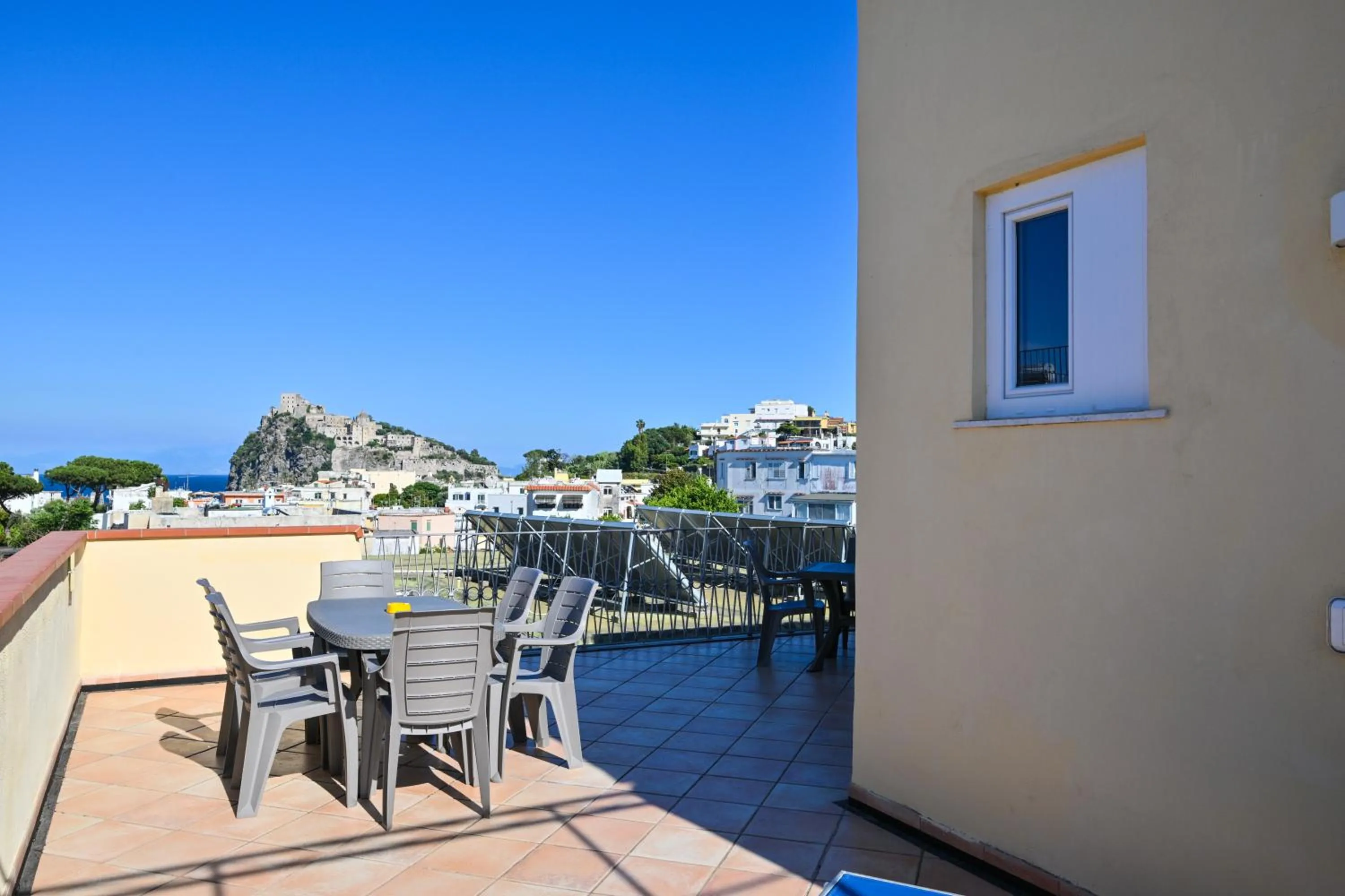 Balcony/Terrace in Albergo Atlantic