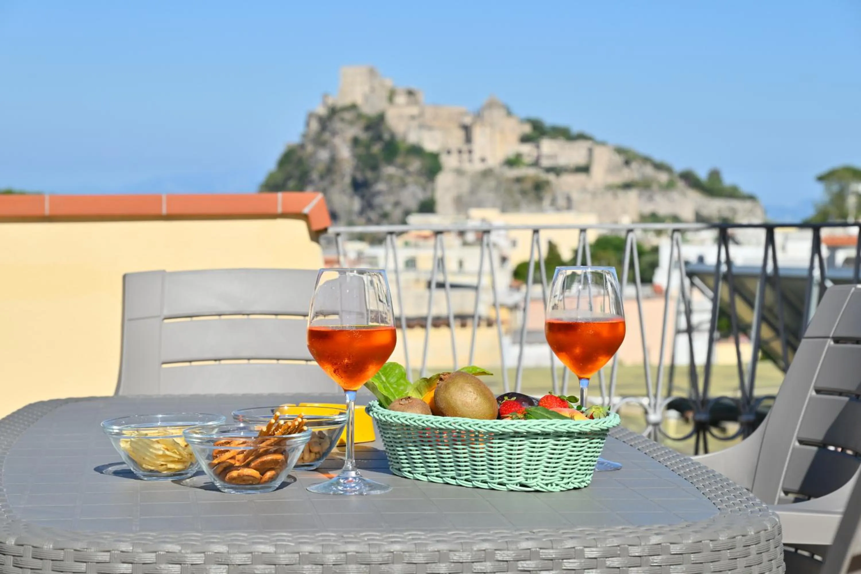Balcony/Terrace in Albergo Atlantic