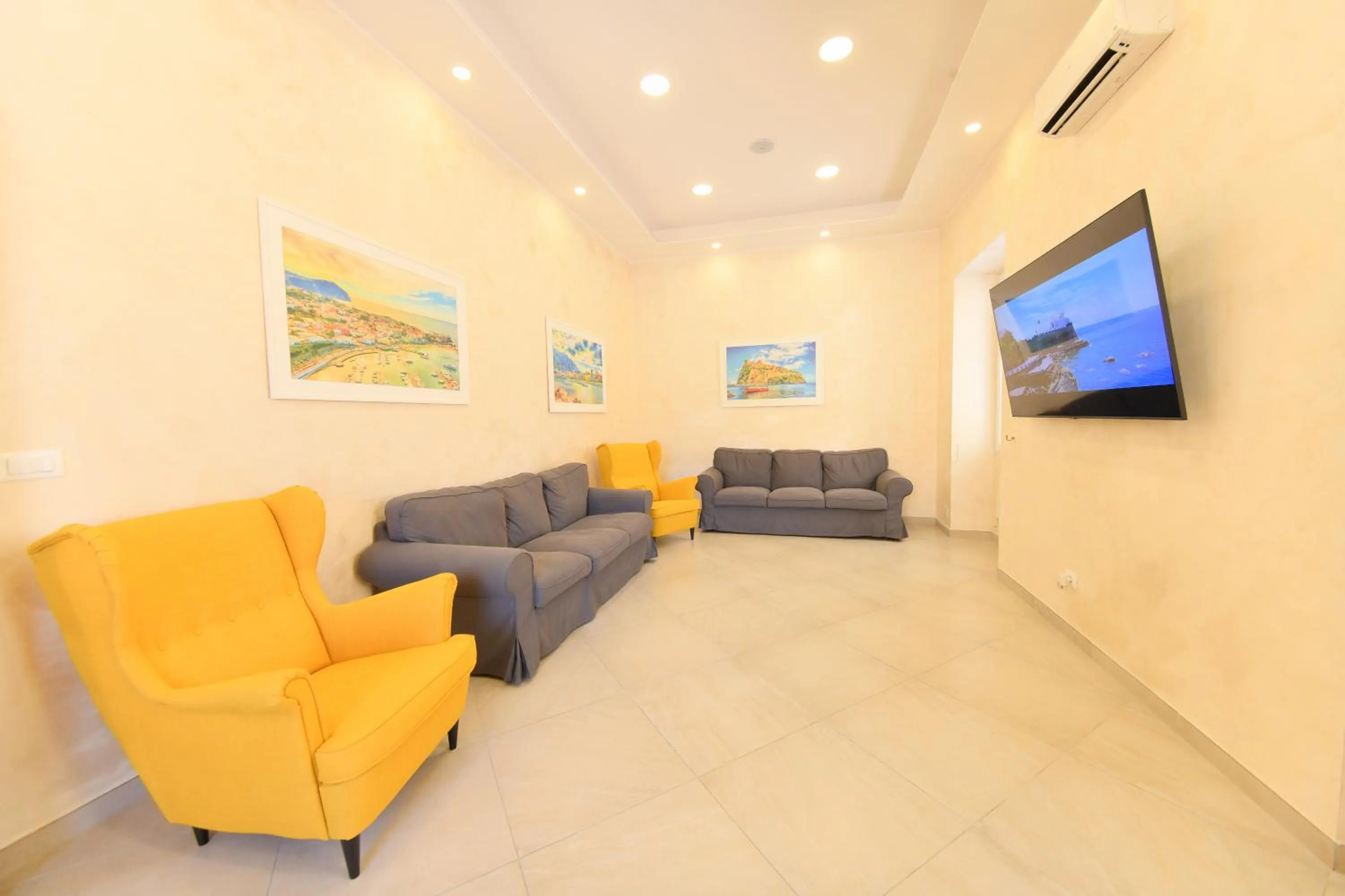 Lobby or reception in Albergo Atlantic