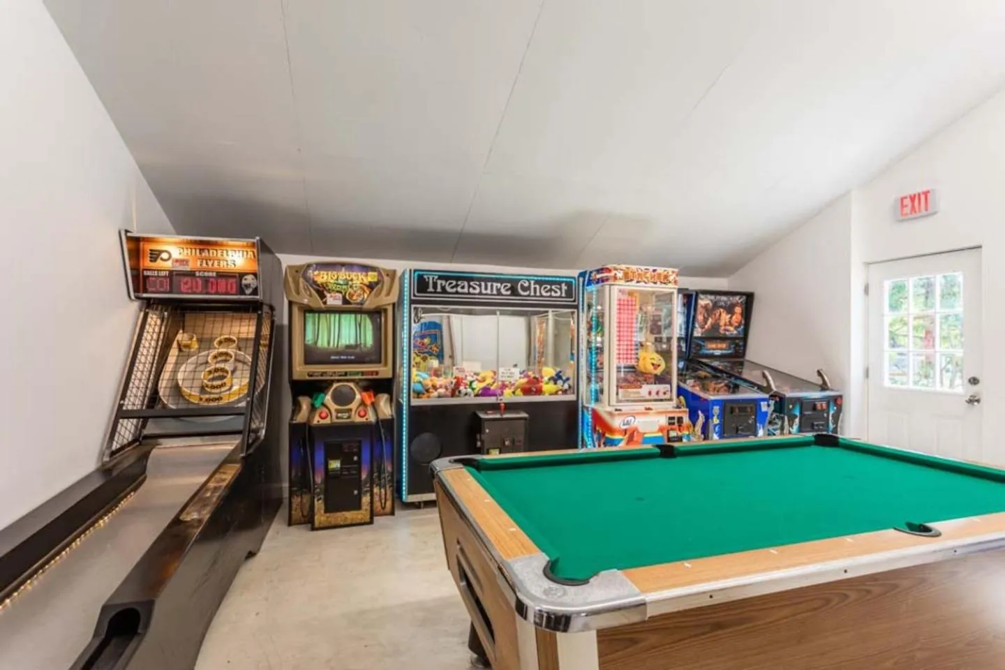 Game Room in Pine Haven