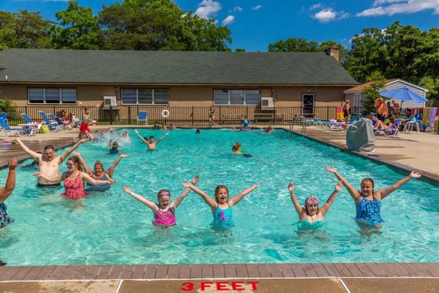 Swimming pool in Pine Haven
