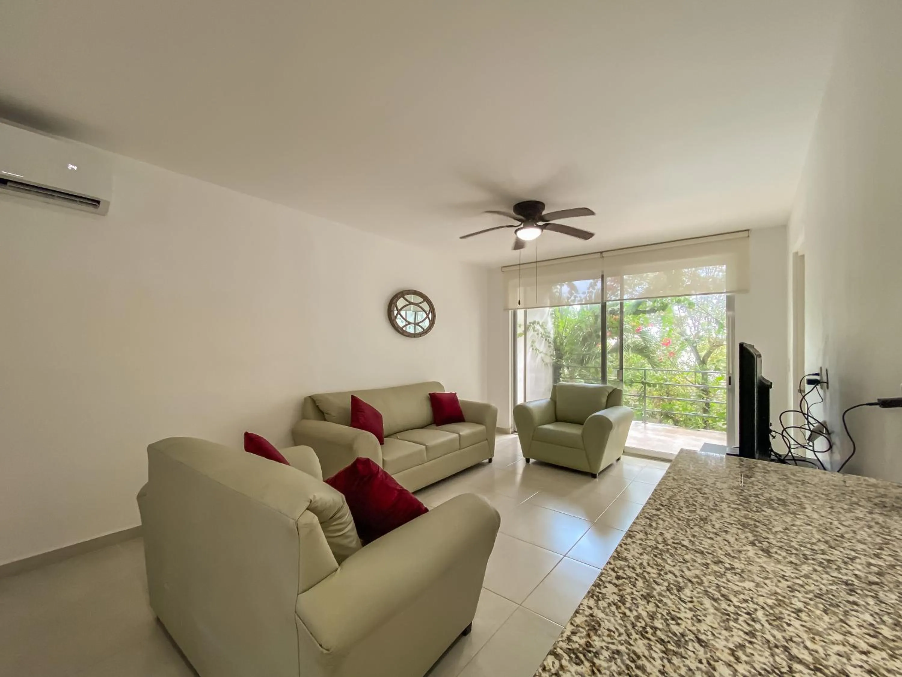 Living room in Oceanblue by Andiani Travel