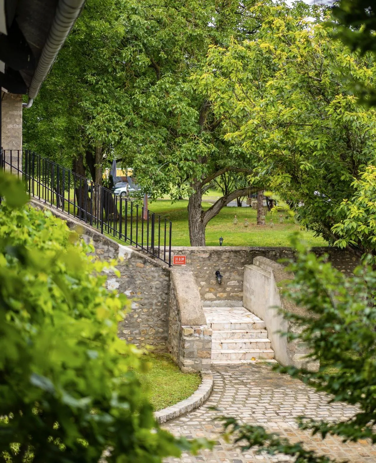 Garden in Domaine Malar