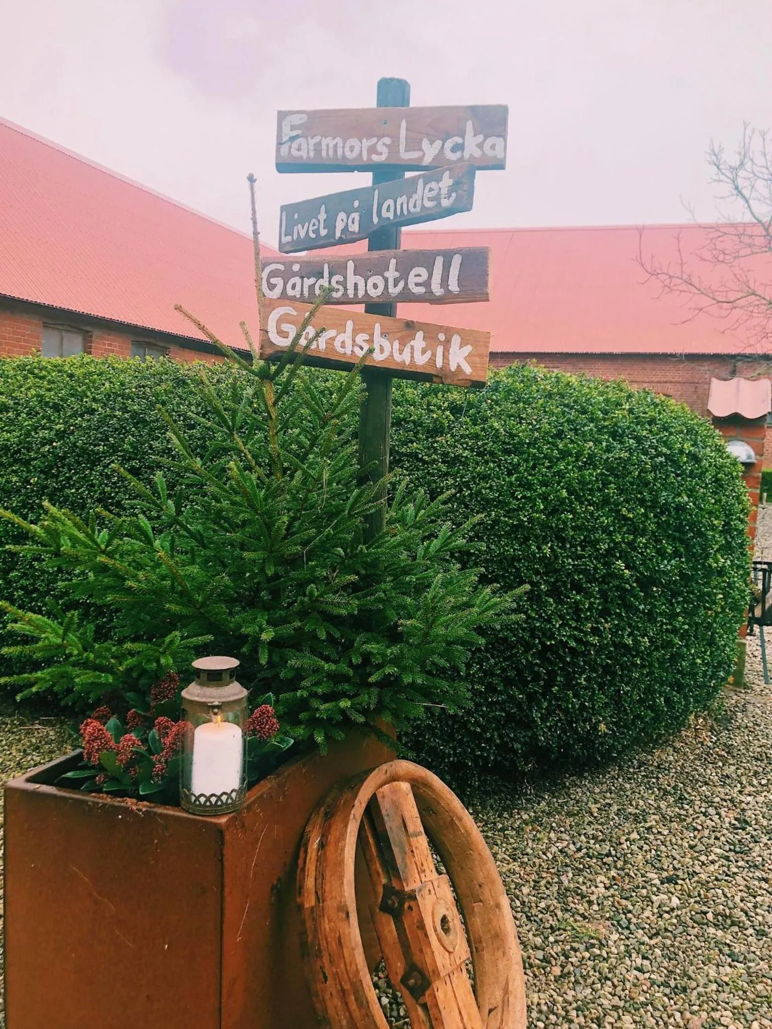 Garden in Farmors Lycka