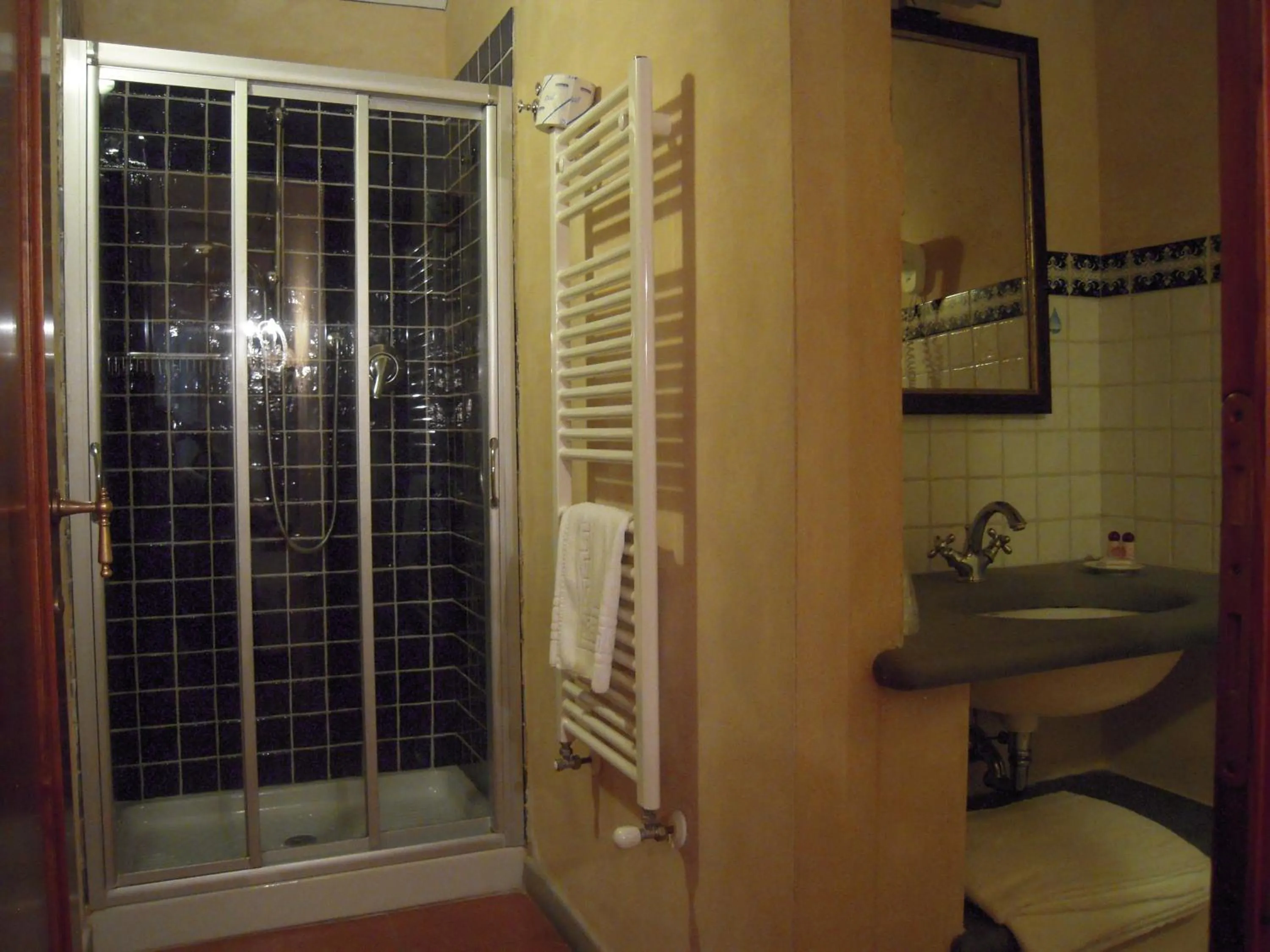 Shower in B&B Palazzo Al Torrione 2