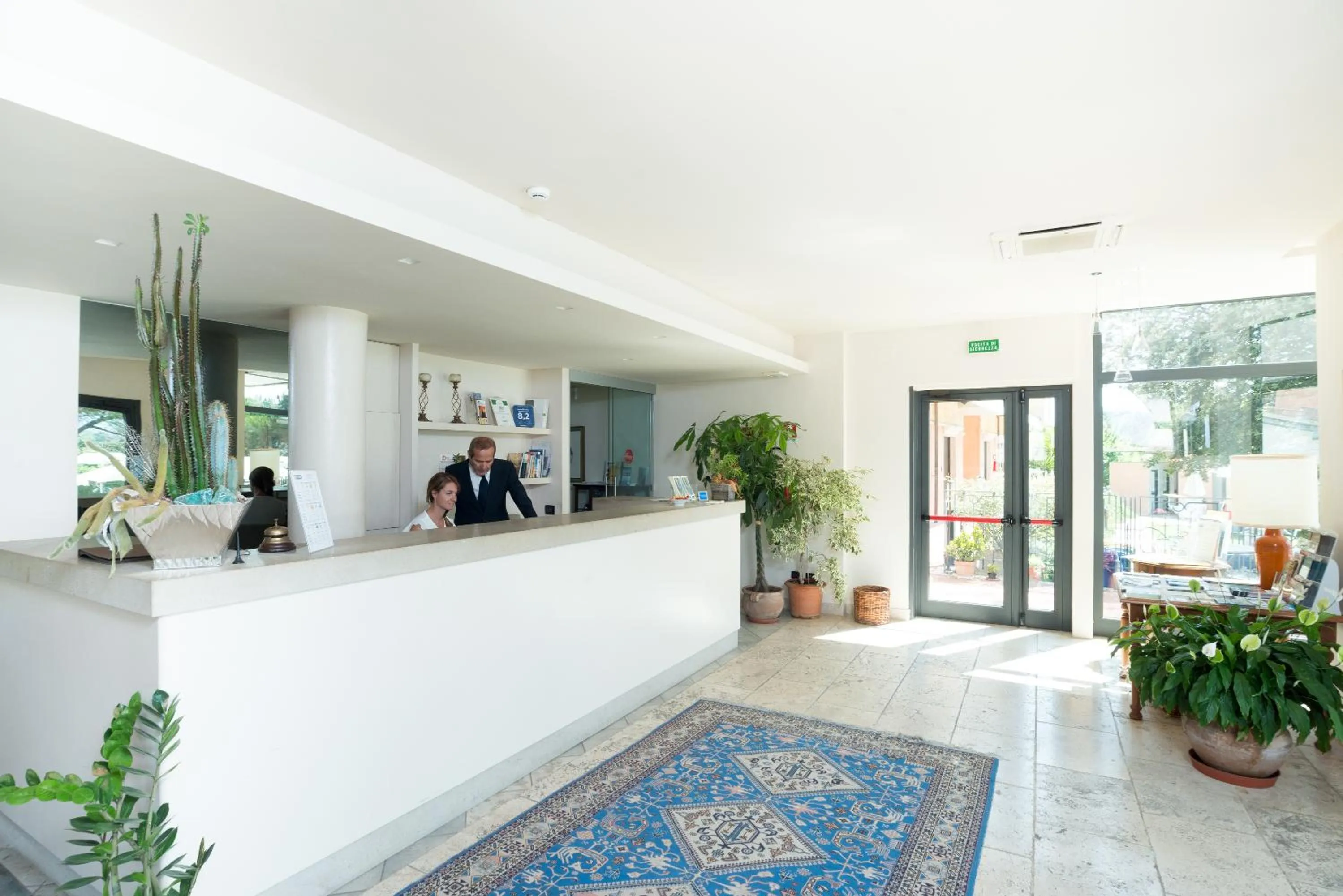 Staff in Terra Umbra Hotel