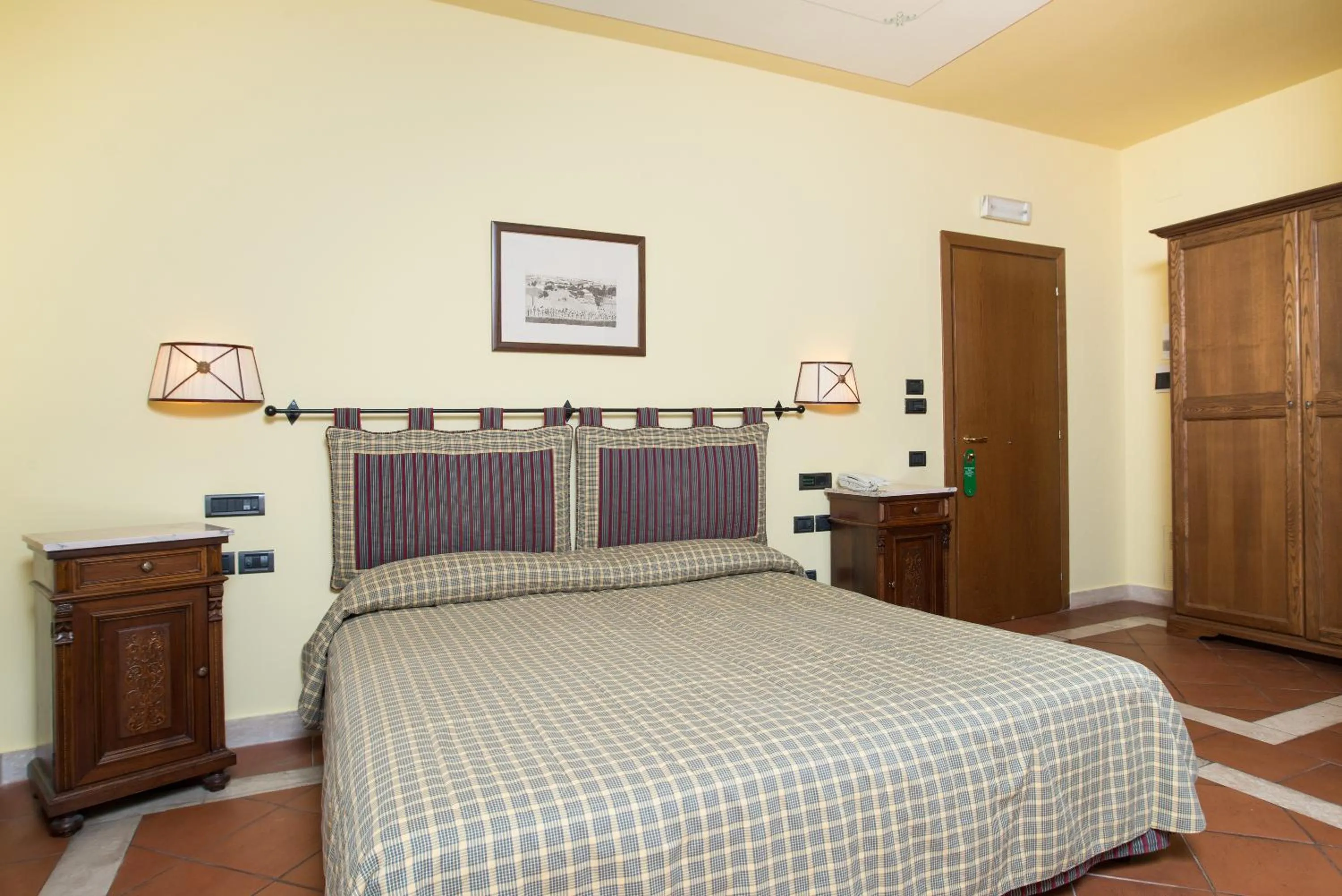 Bed in Terra Umbra Hotel