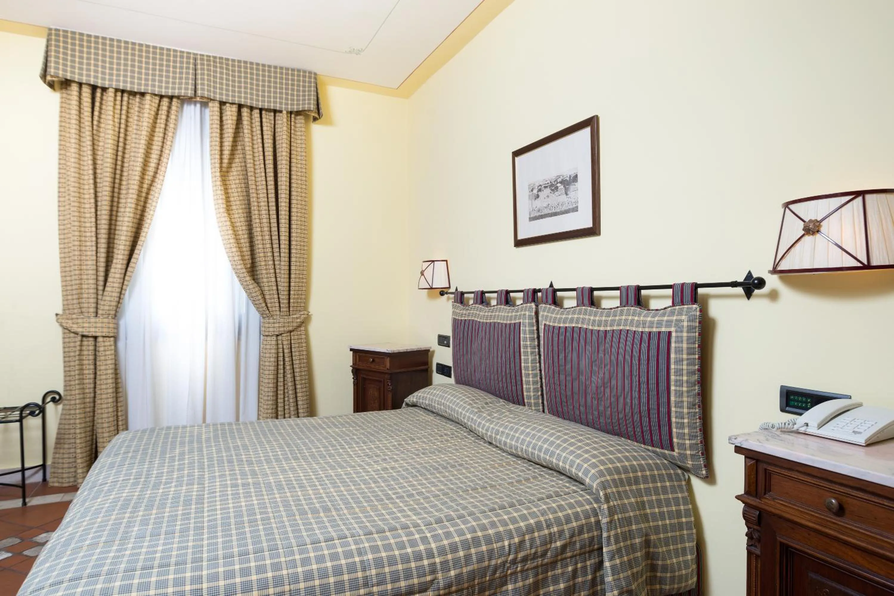 Bed in Terra Umbra Hotel