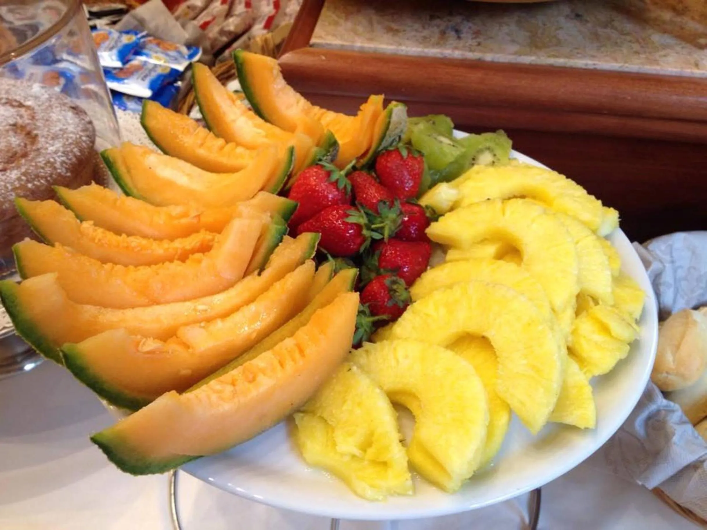 Food close-up in Terra Umbra Hotel