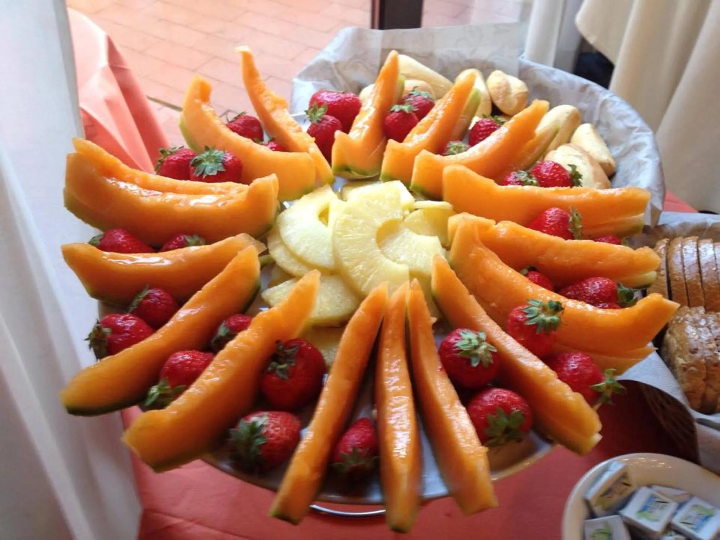 Food close-up in Terra Umbra Hotel