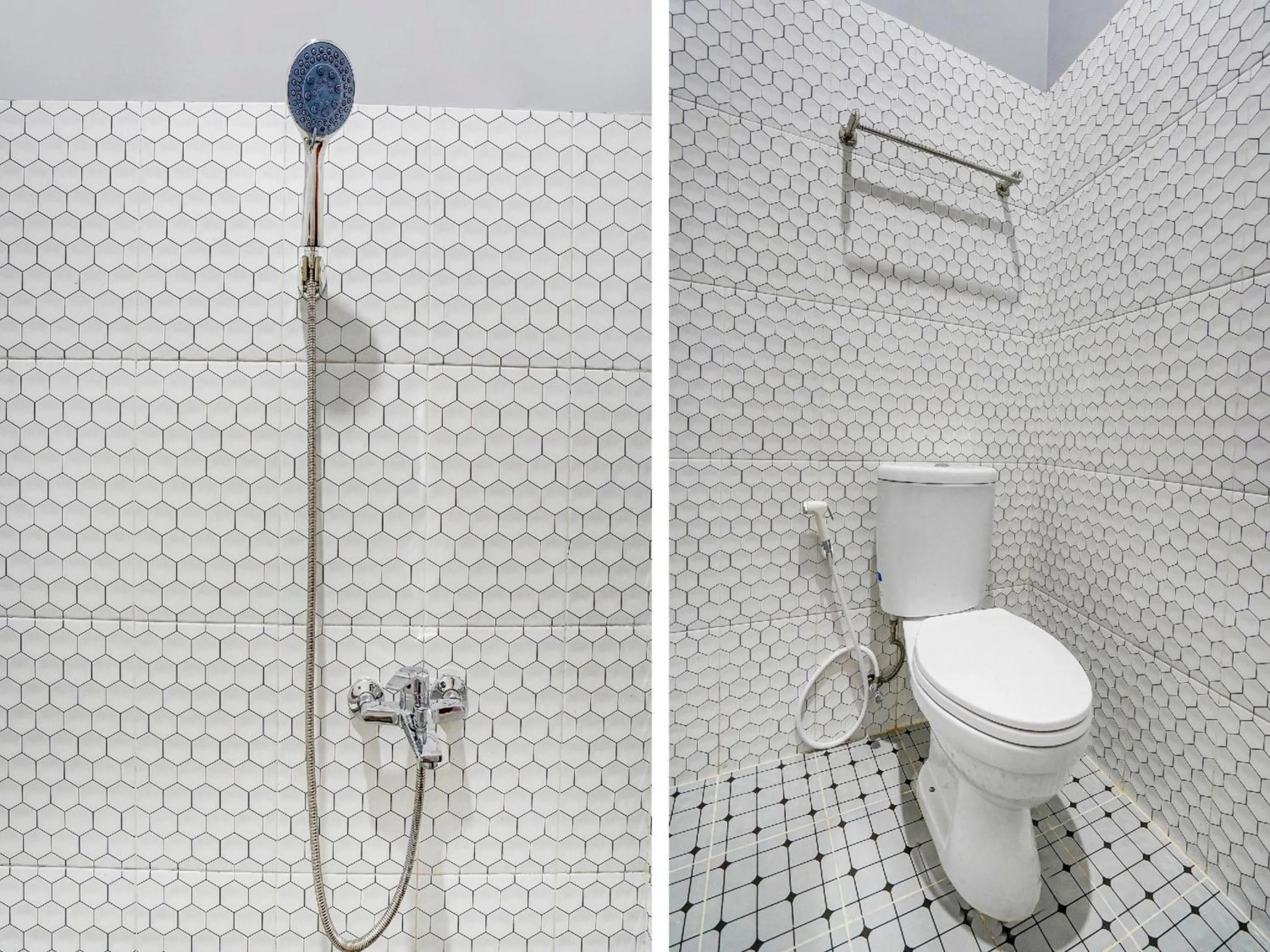 Bathroom in Hotel O Beda Arga Near Rs Royal Prima Ayahanda