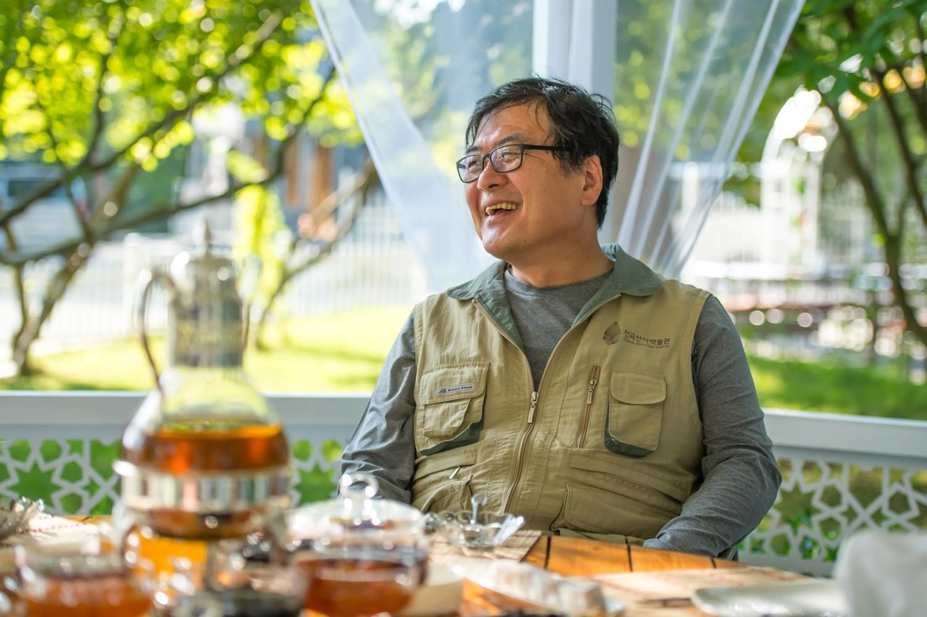 Staff in Chukhur Gabala Museum Hotel