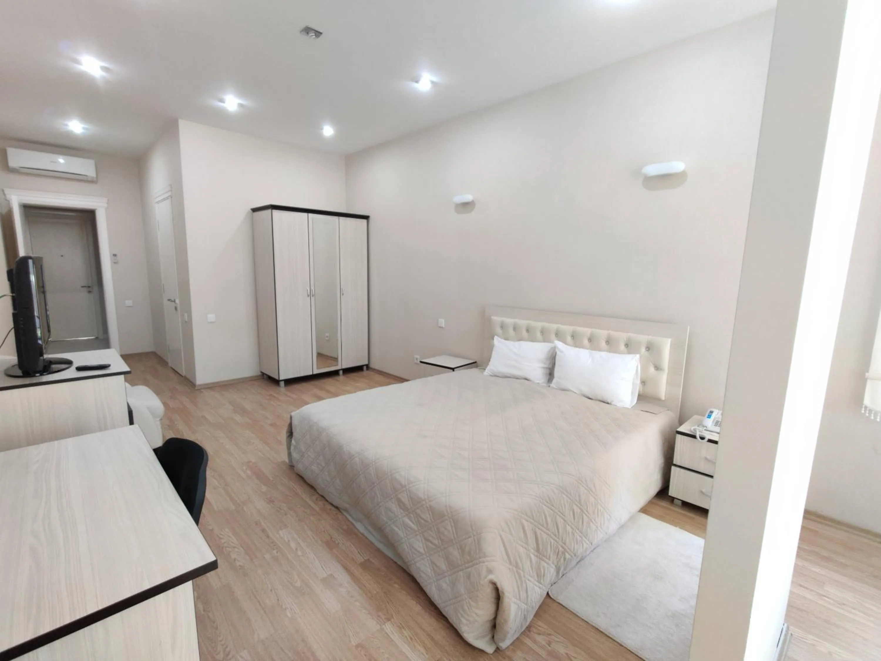 Bed in Chukhur Gabala Museum Hotel