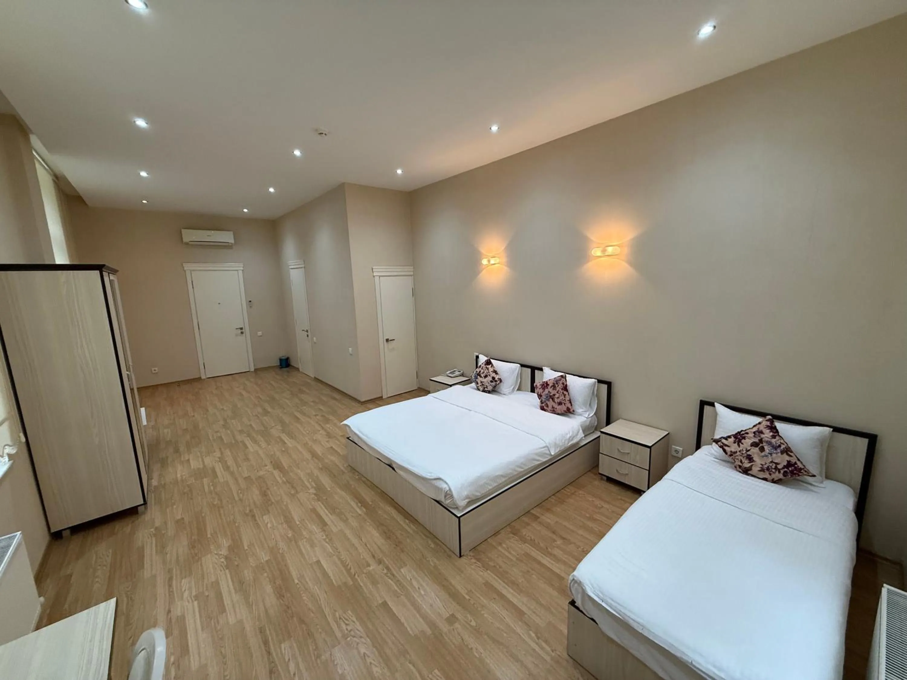 Bed in Chukhur Gabala Museum Hotel