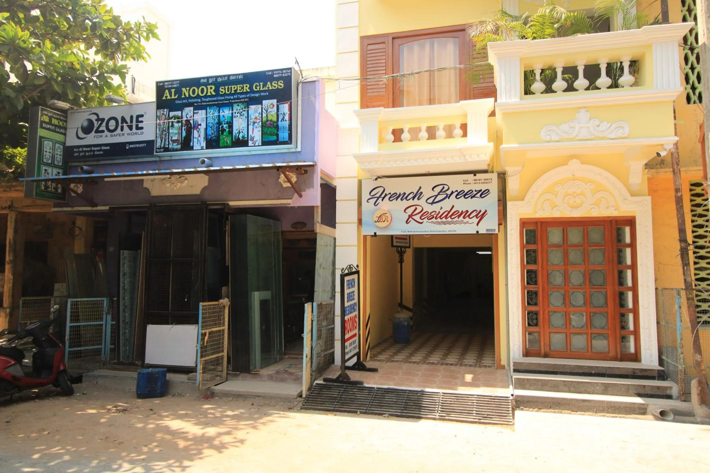 Property building in French Breeze Residency