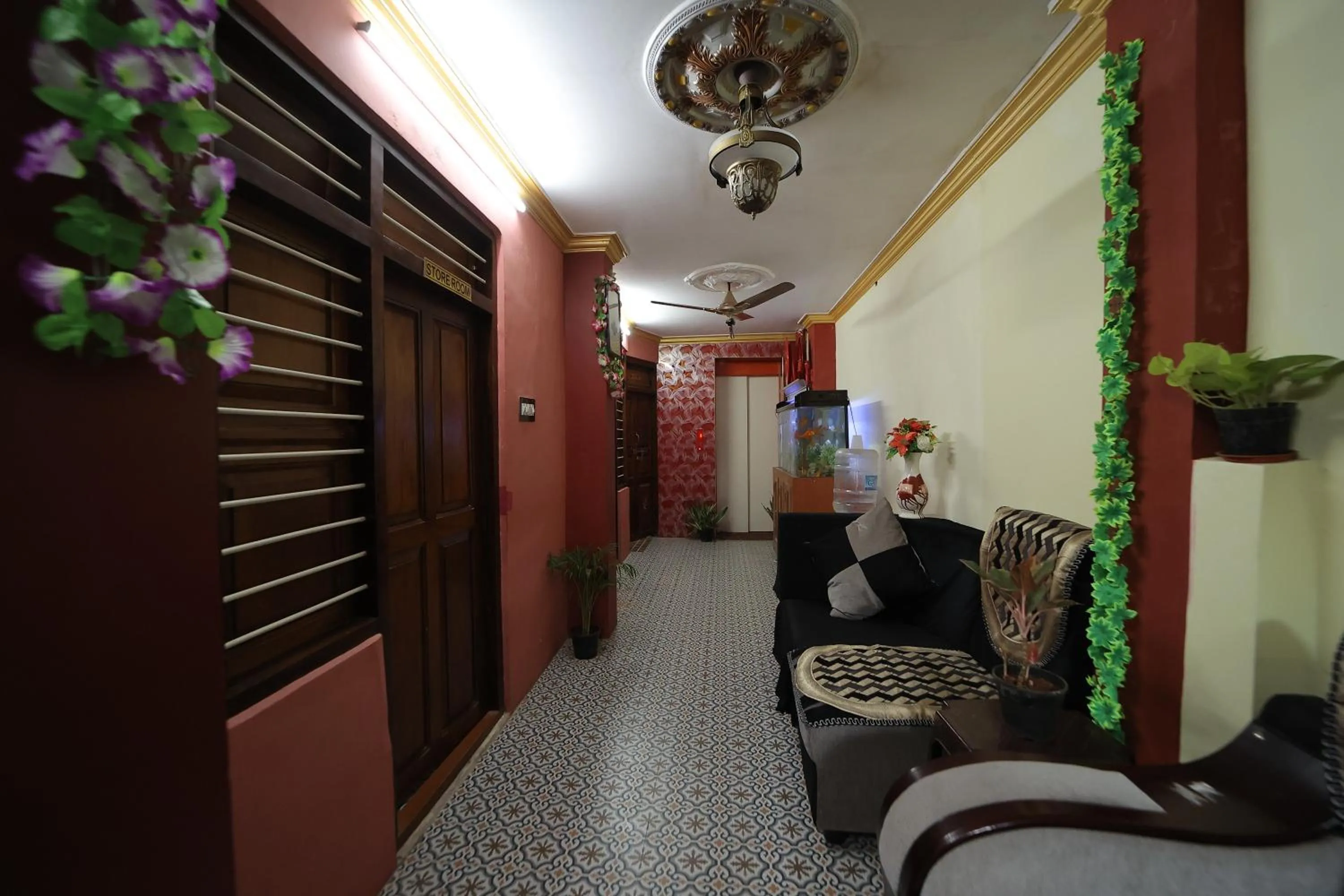 Seating area in French Breeze Residency