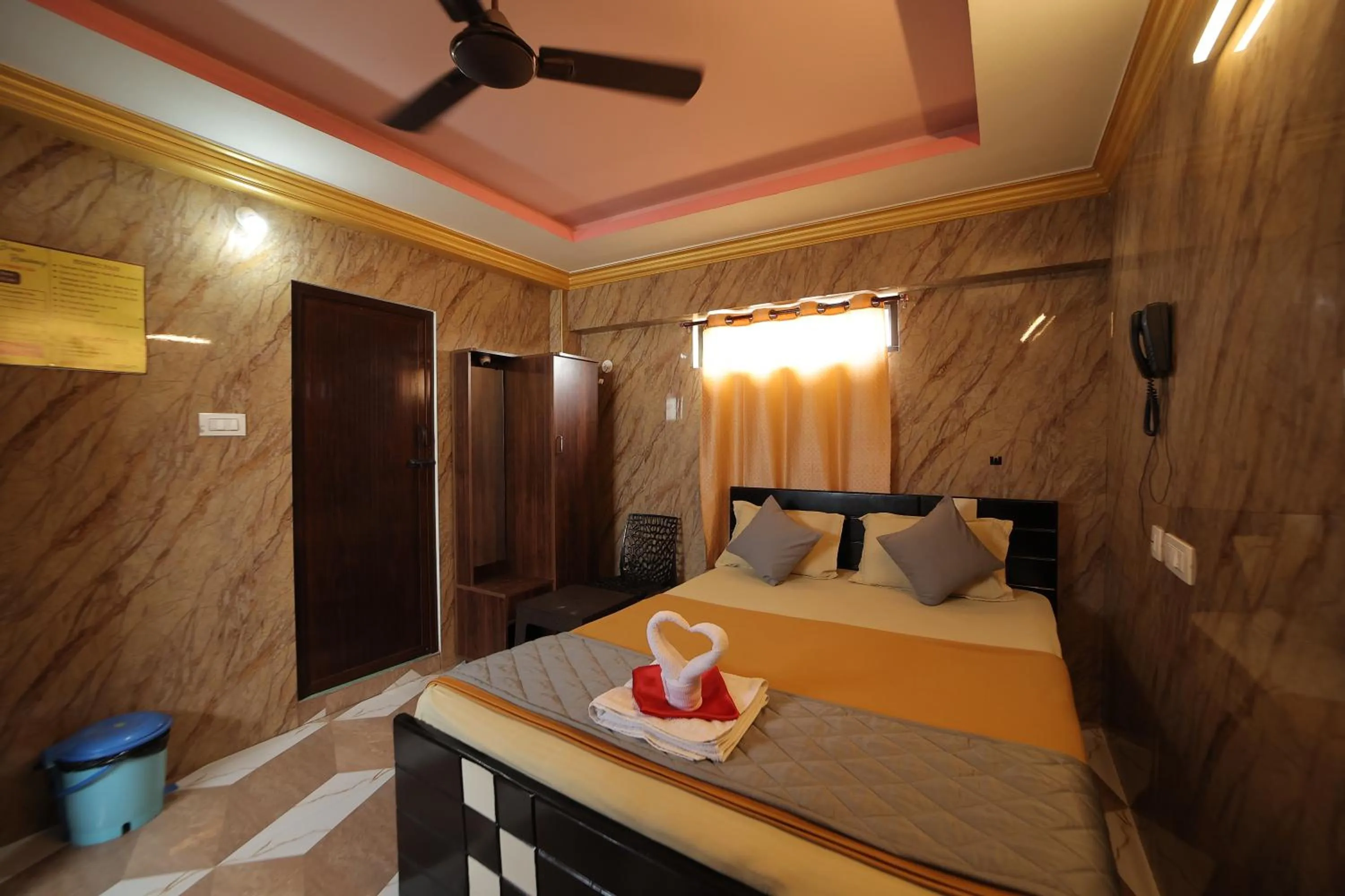 View (from property/room), Bed in French Breeze Residency