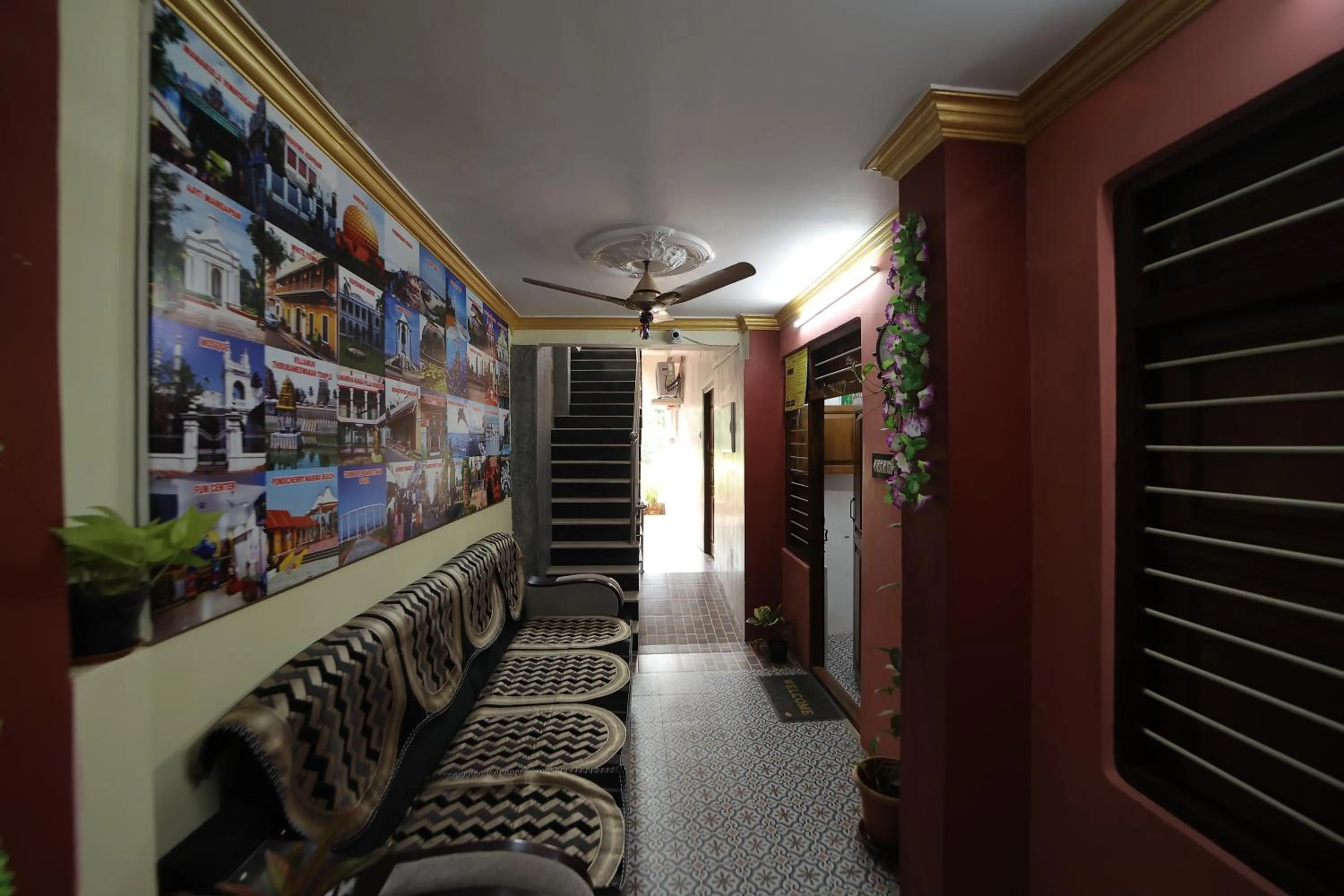 Seating area in French Breeze Residency