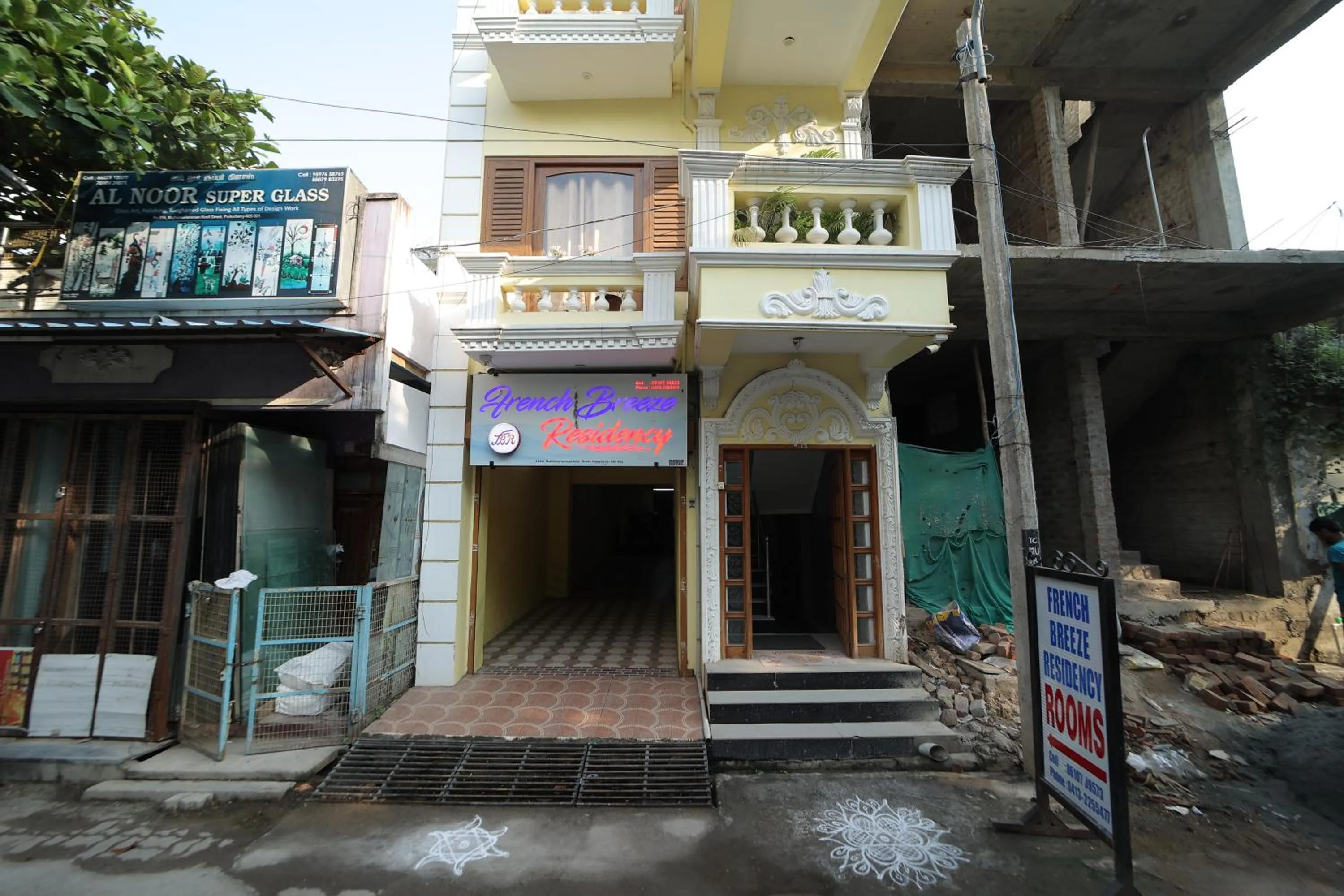 Property building in French Breeze Residency