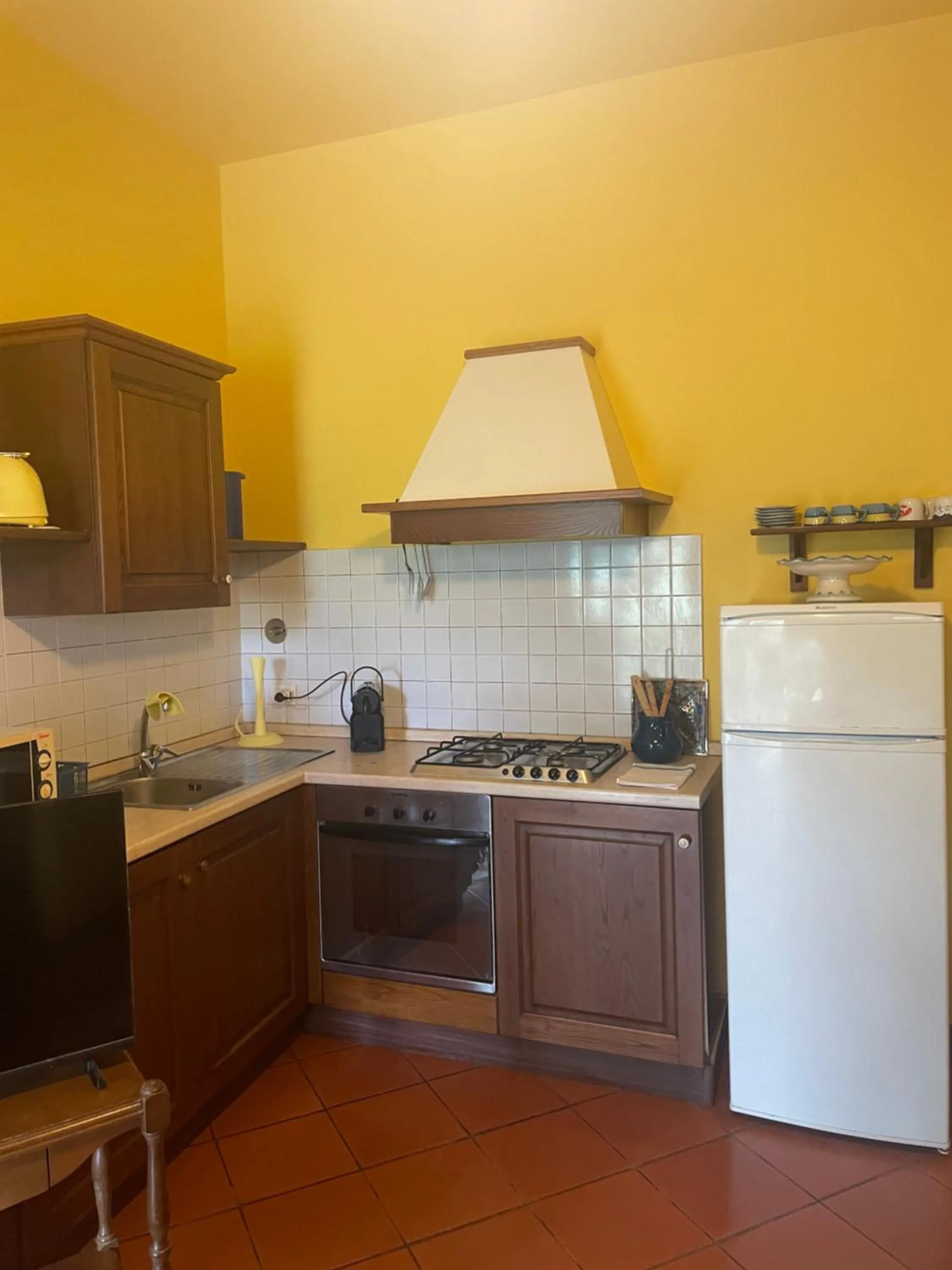Kitchen or kitchenette in Le Casacce Case per Vacanze