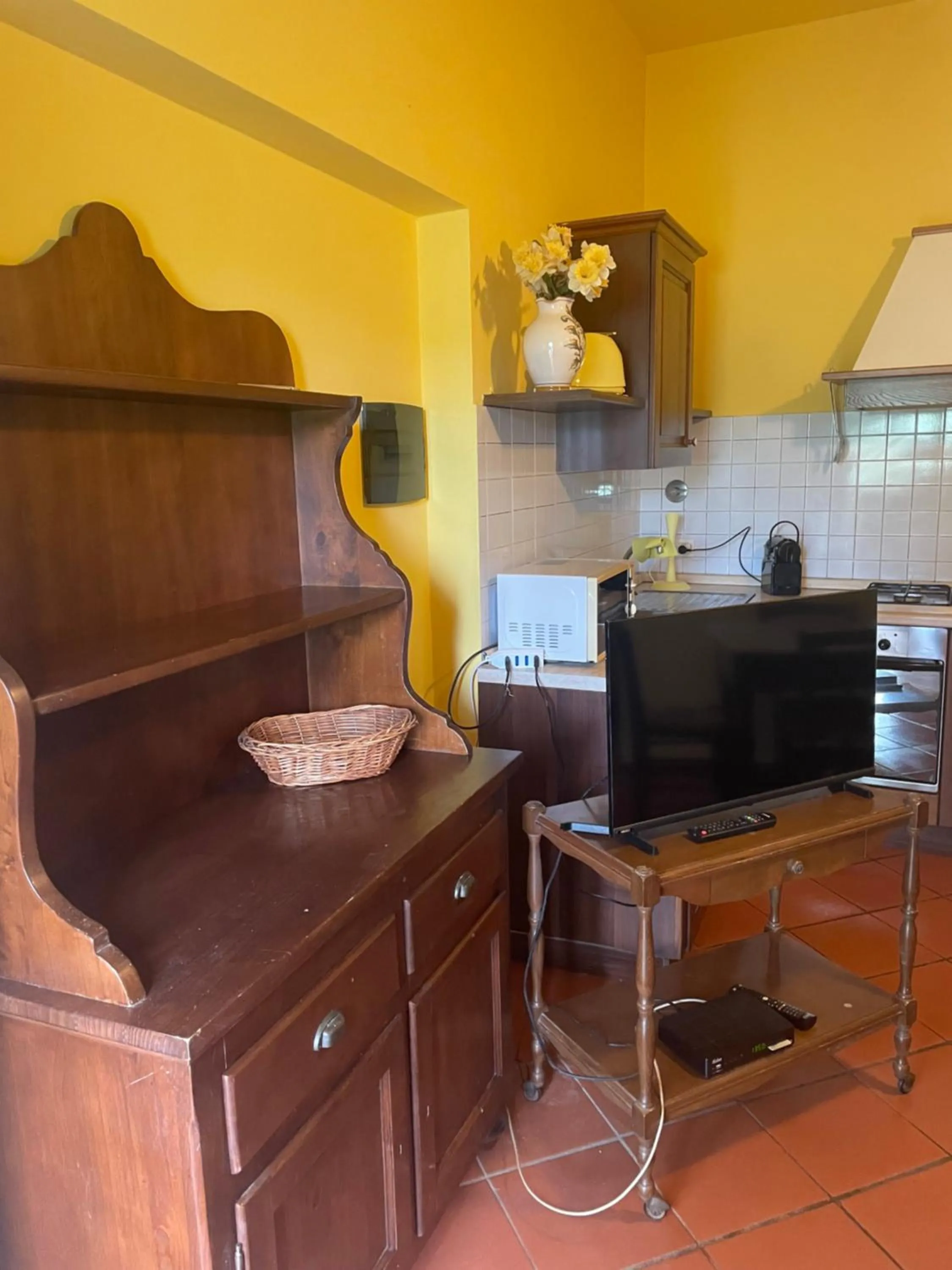 Kitchen or kitchenette in Le Casacce Case per Vacanze