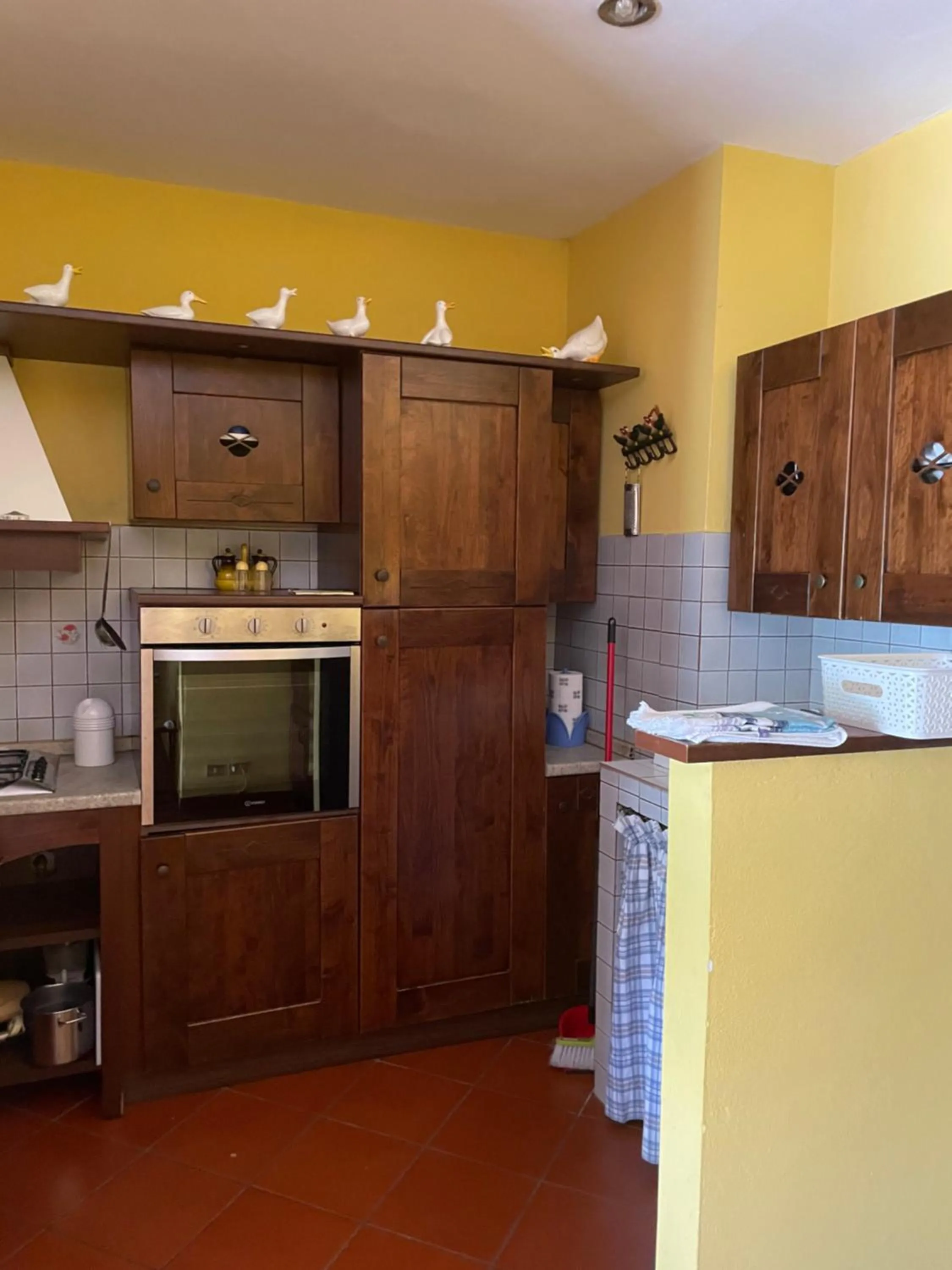 Kitchen or kitchenette in Le Casacce Case per Vacanze