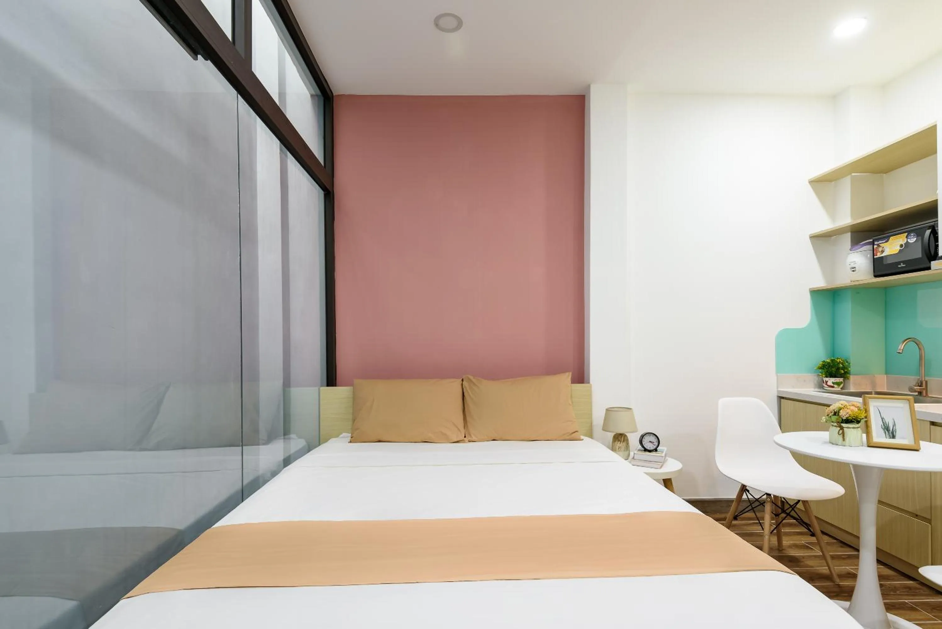 Bedroom, Bed in Cozrum Homes - Summer's House