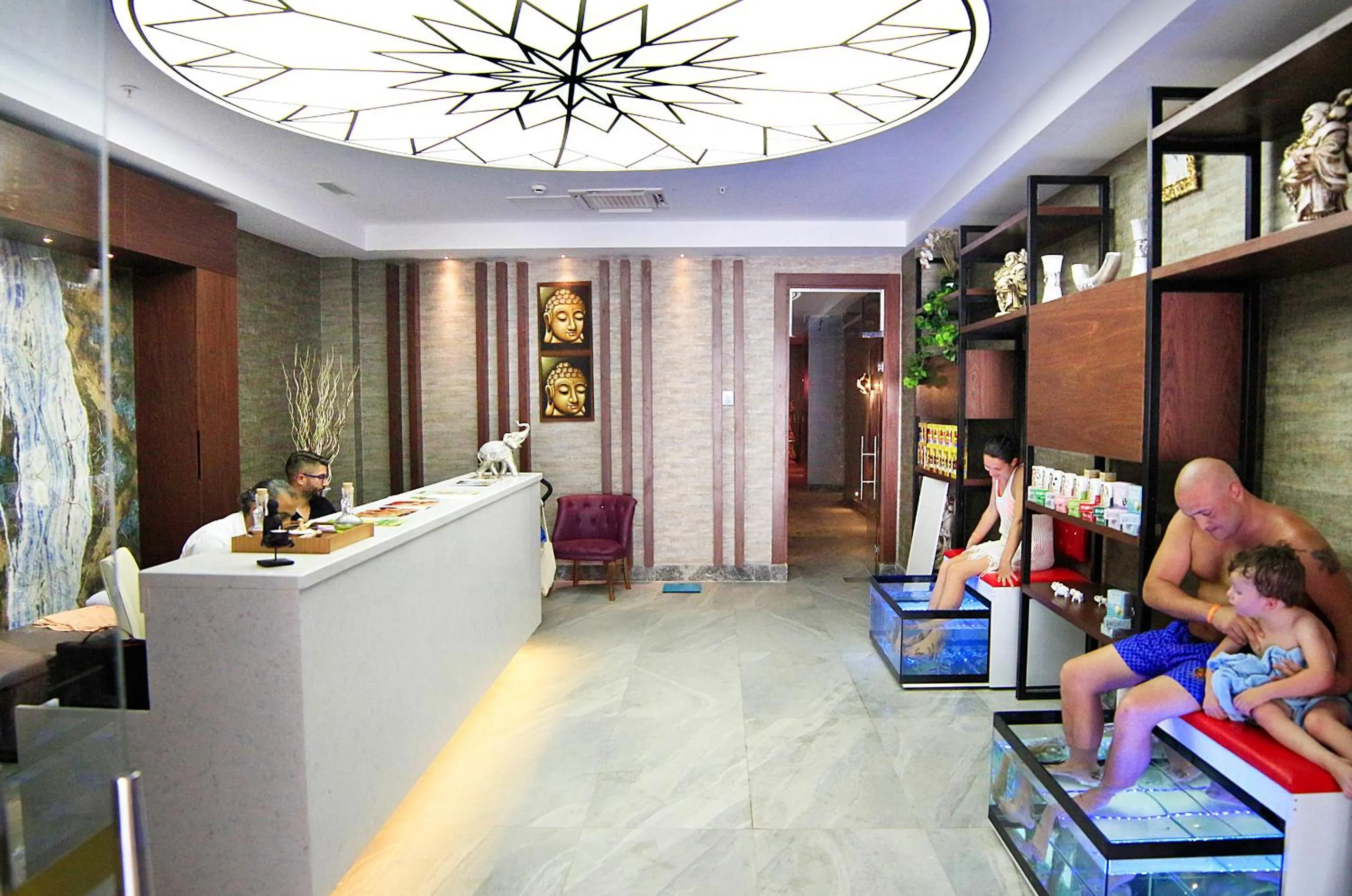 Spa and wellness centre/facilities in CLUB AQUA PLAZA