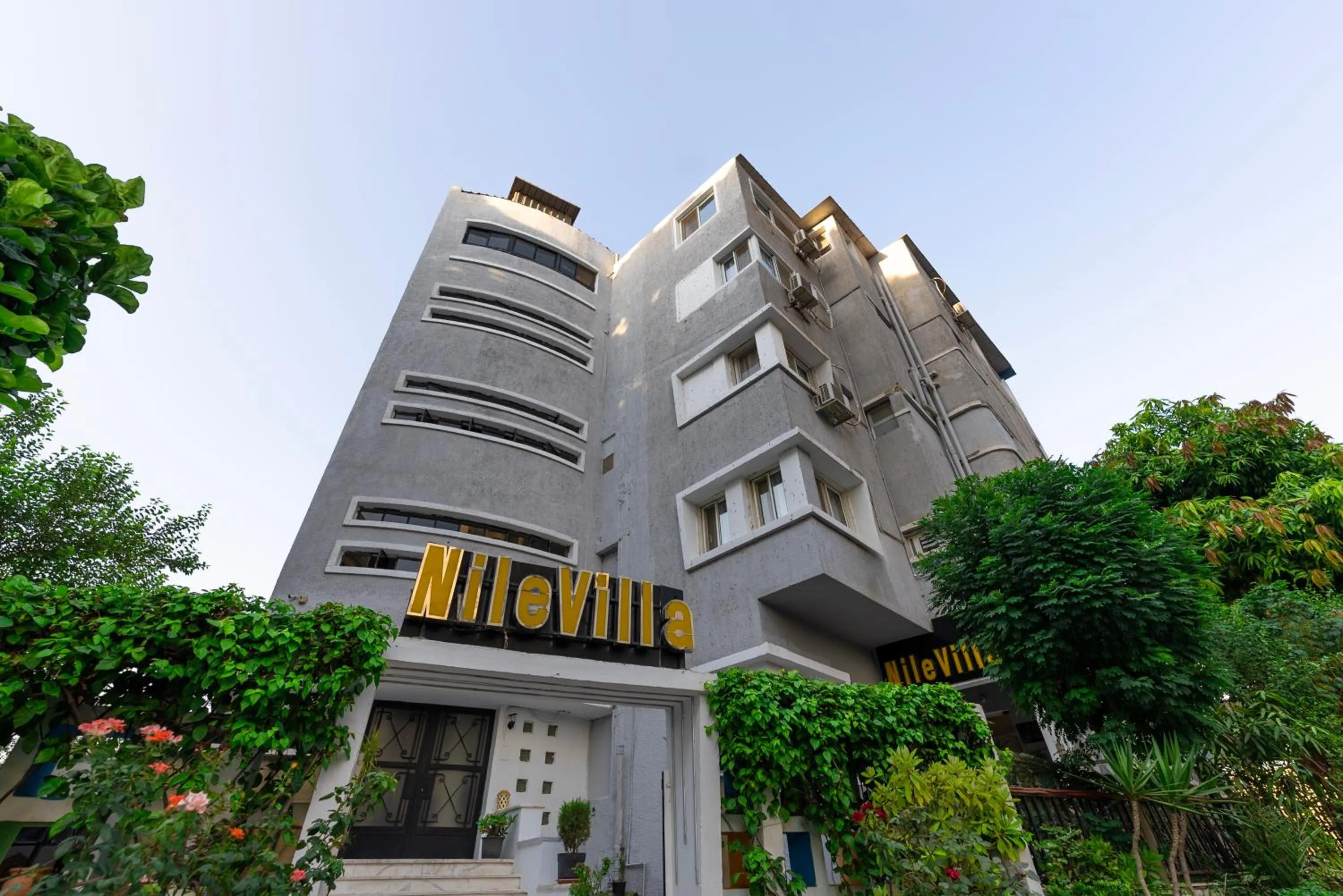 Property building in Nile Villa Hotel