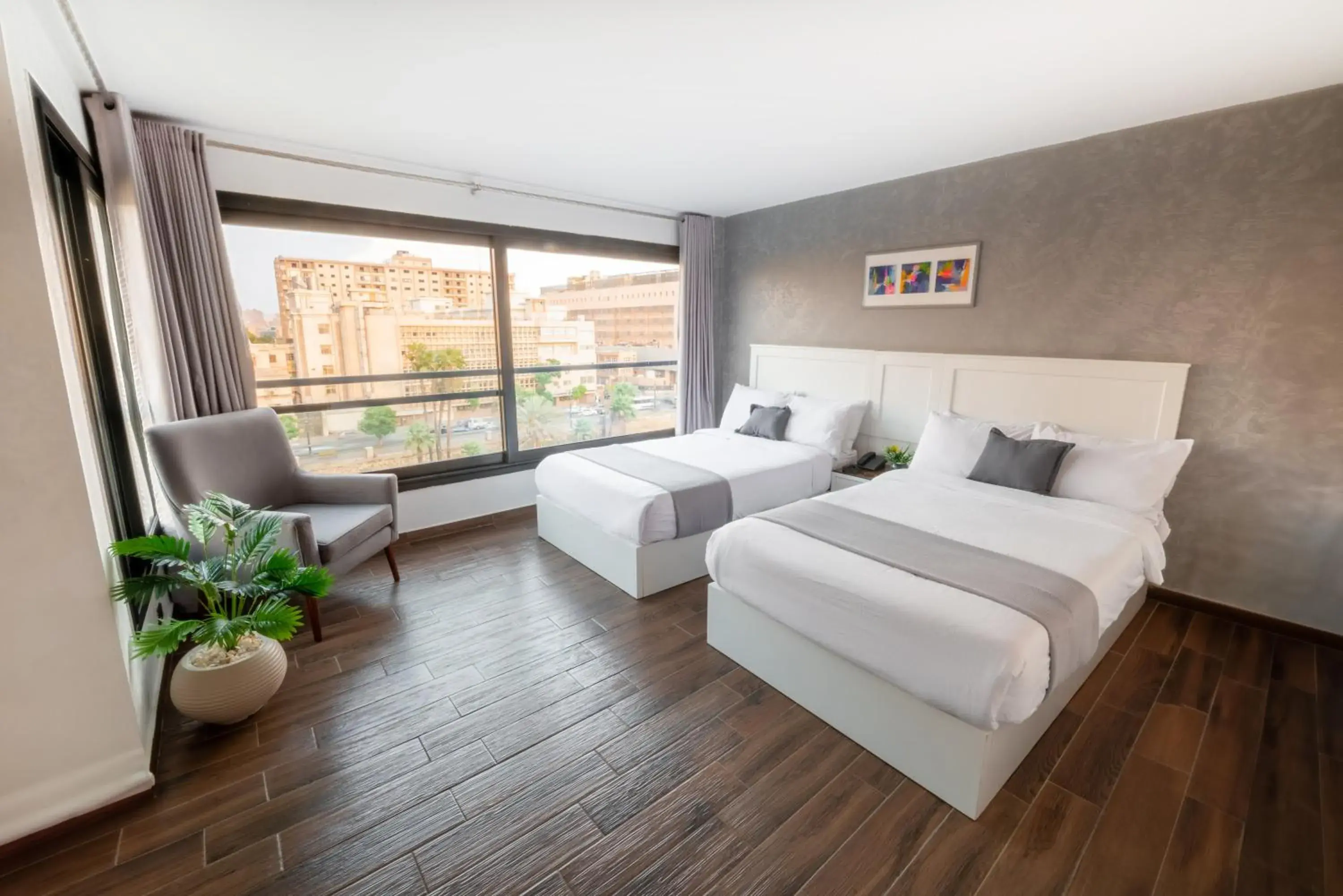 Deluxe Double Room with Nile View in Nile Villa Hotel Deluxe Double Room with Nile View in Nile Villa Hotel